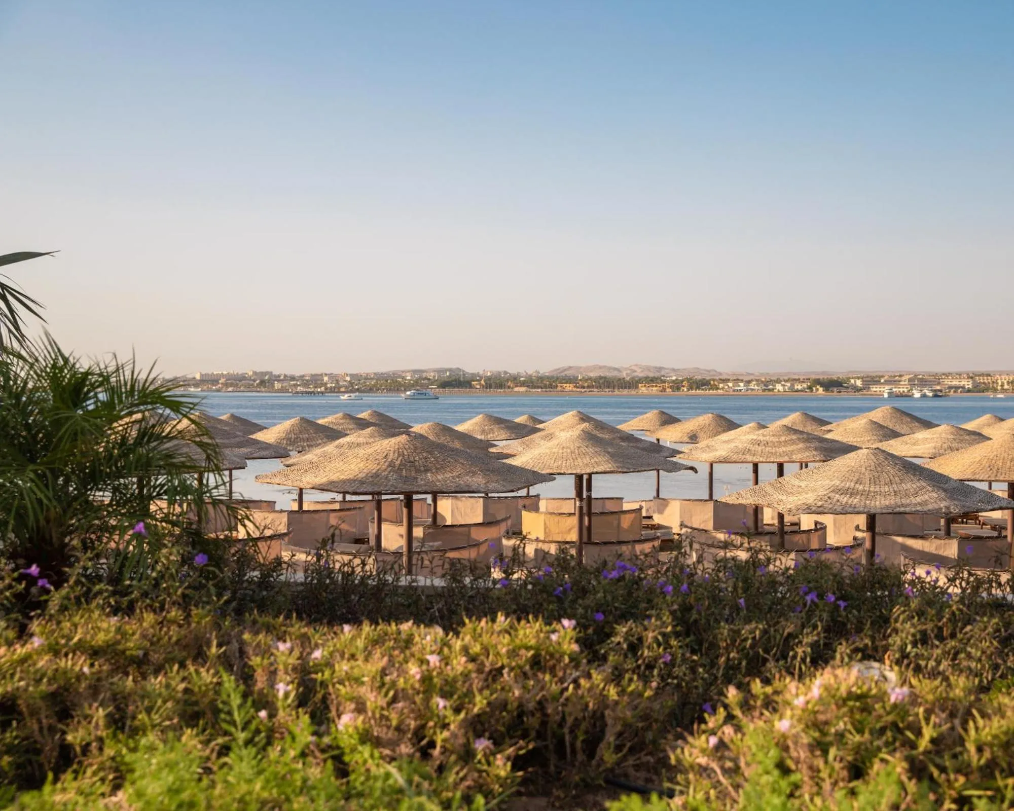 Beach in Grand Waterworld Makadi - Couples and Families Only