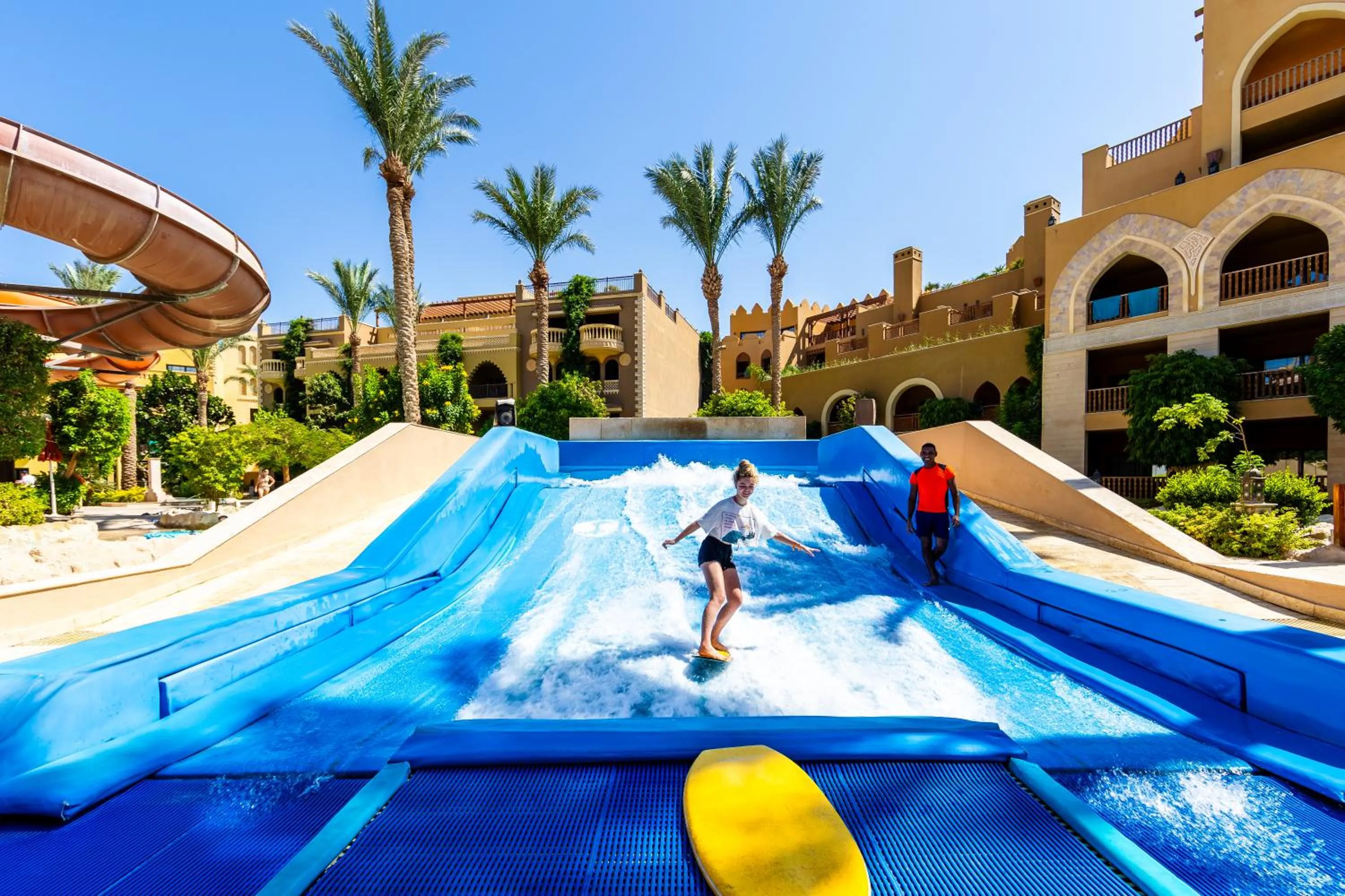 Aqua park in Grand Waterworld Makadi - Couples and Families Only