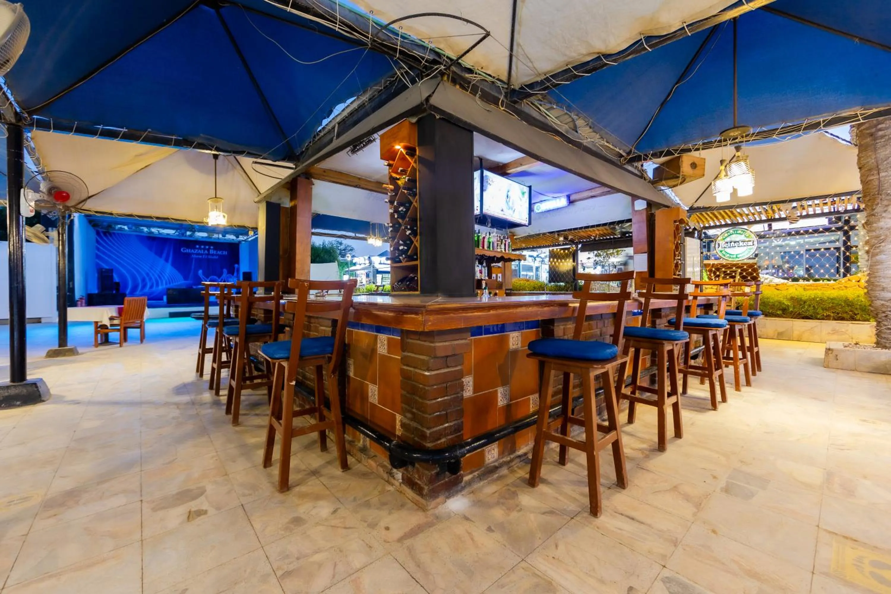 Lounge or bar in Ghazala Beach