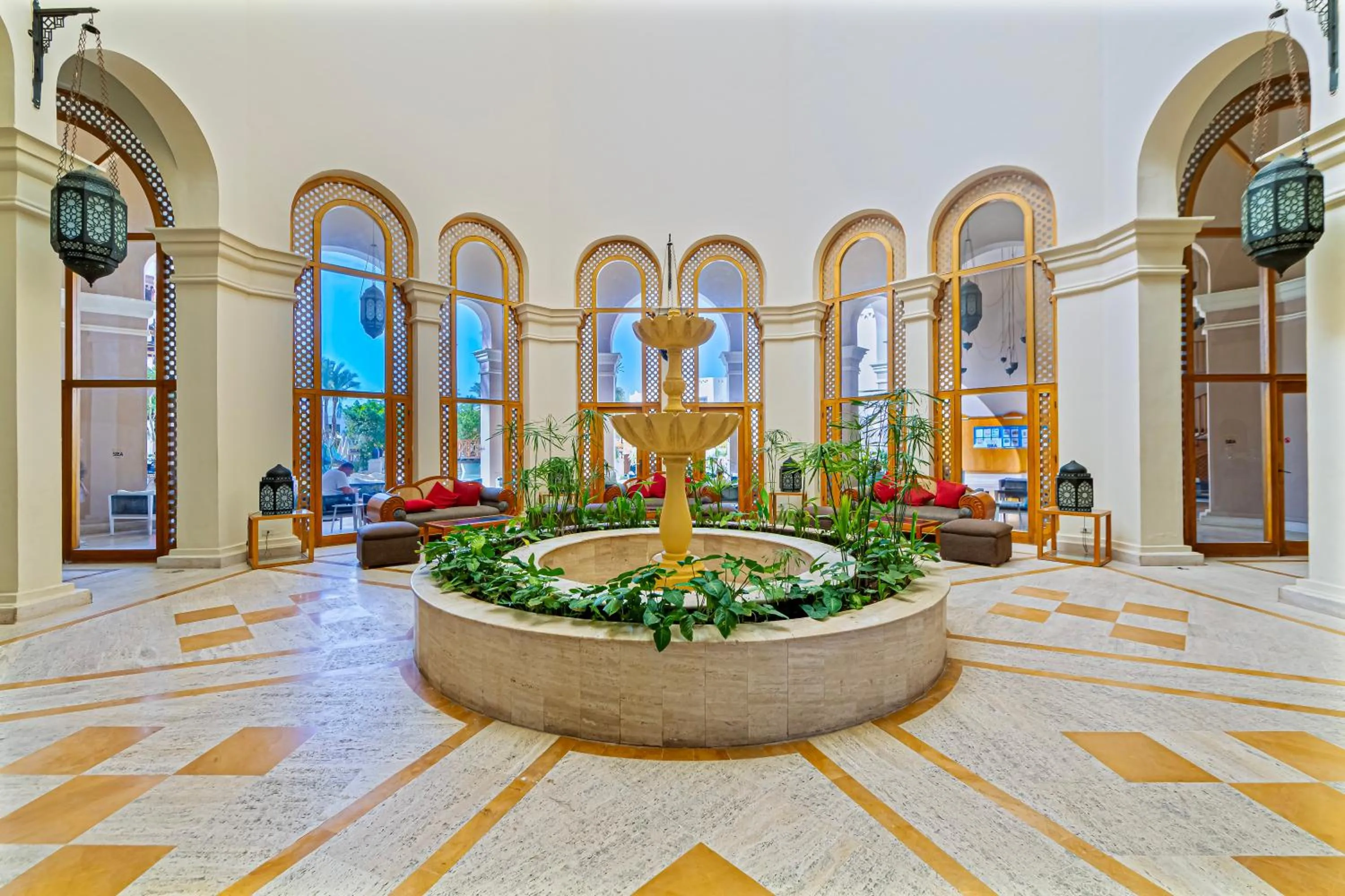 Lobby or reception in Ghazala Gardens