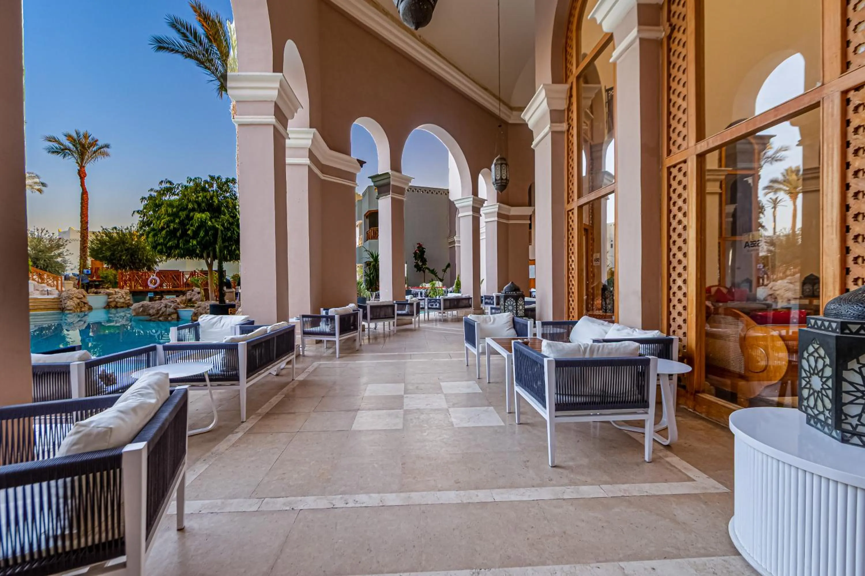 Lounge or bar in Ghazala Gardens