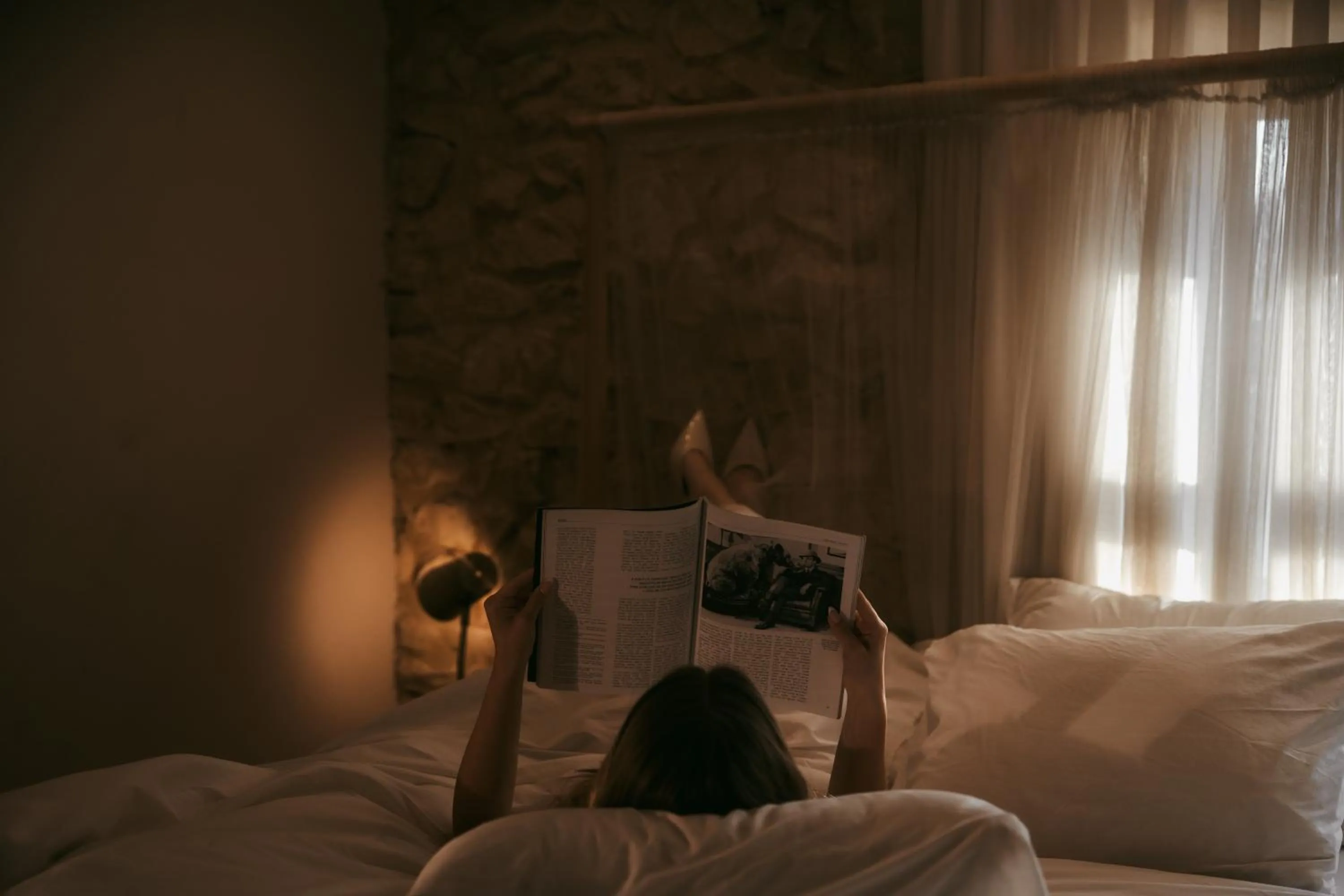 Bed in Hotel Anilevich Mansion