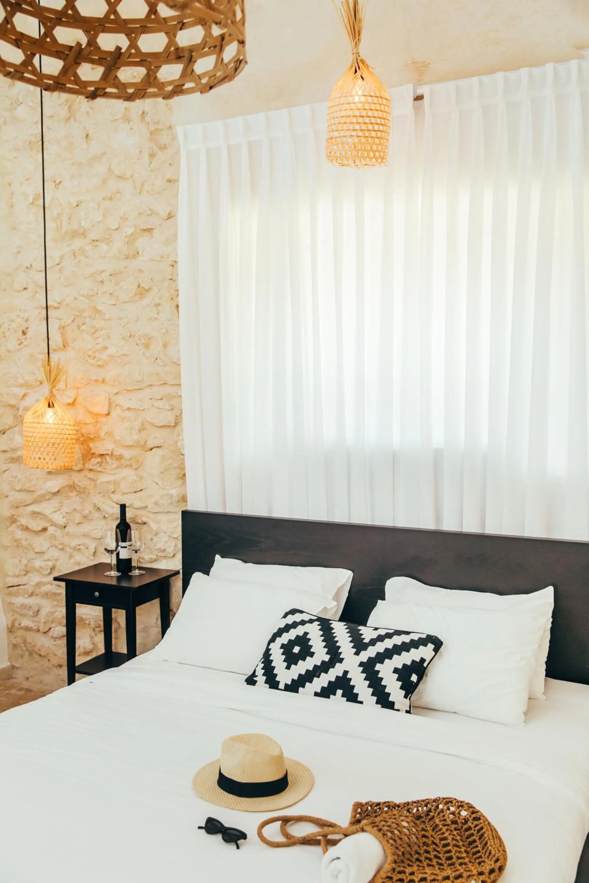 Bed in Hotel Anilevich Mansion