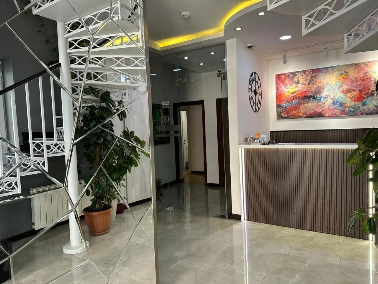 Lobby or reception in Yerevan Boutique Hotel