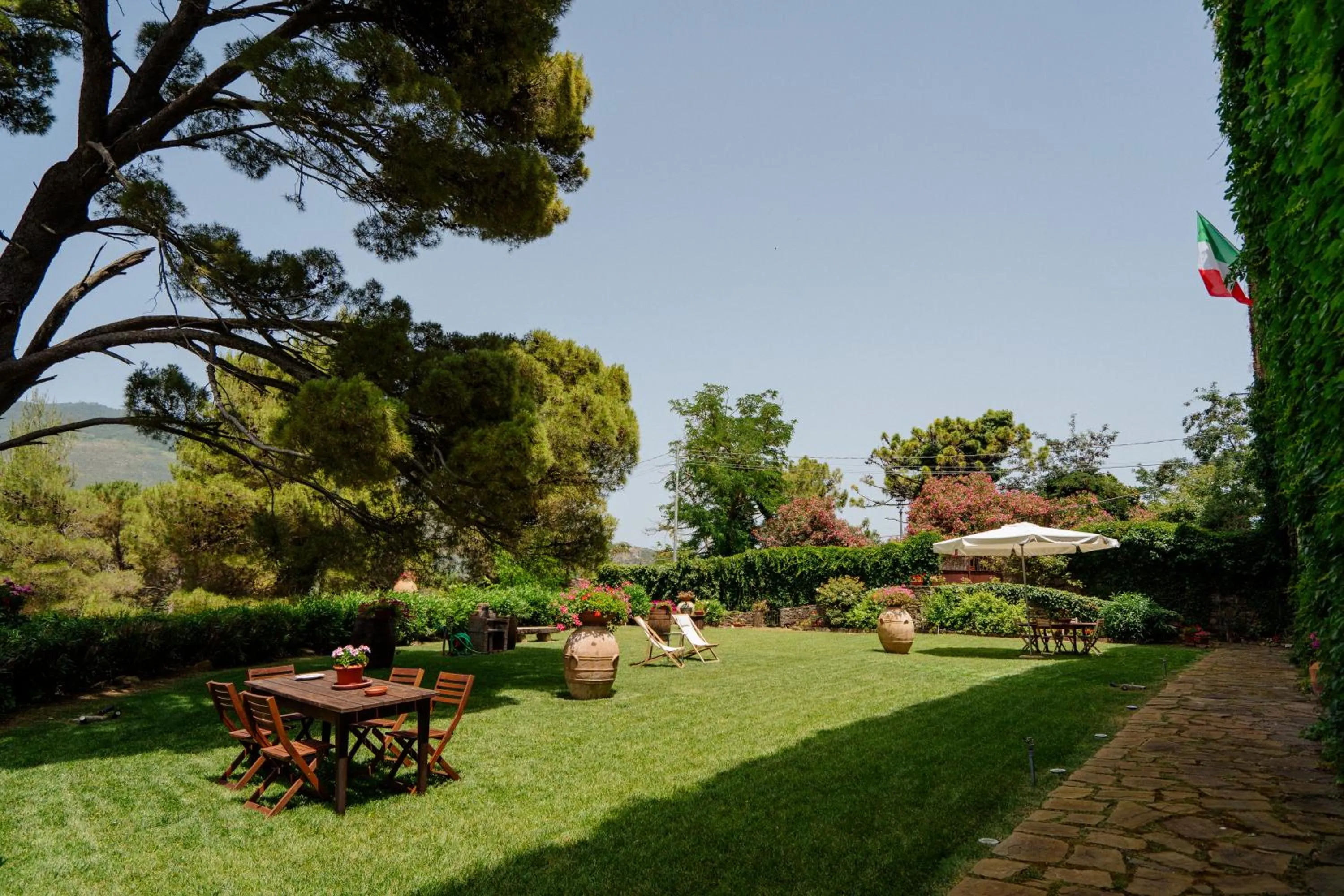 Garden in Palazzo Mazziotti