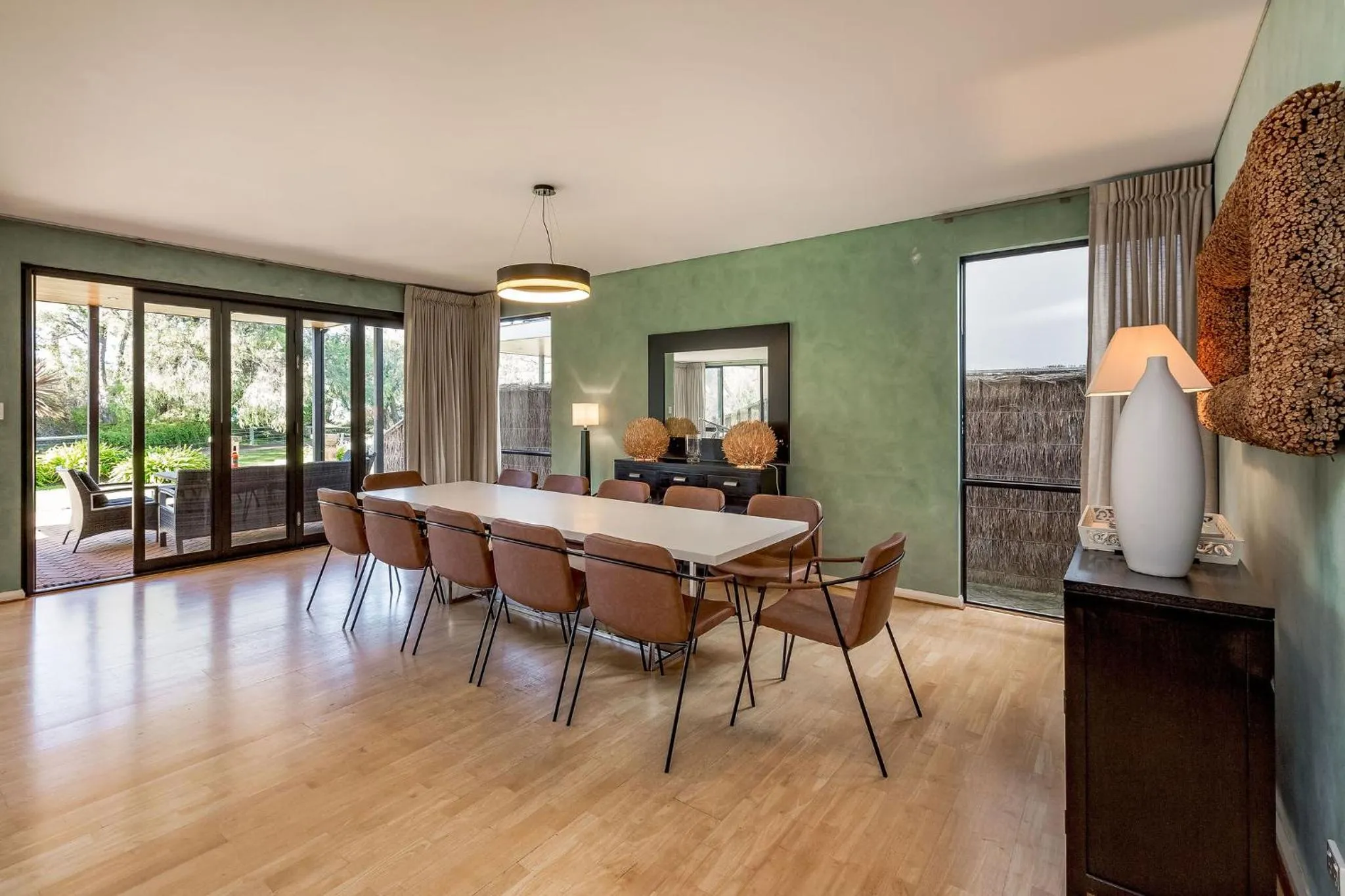 Dining area in Regency Beach Club
