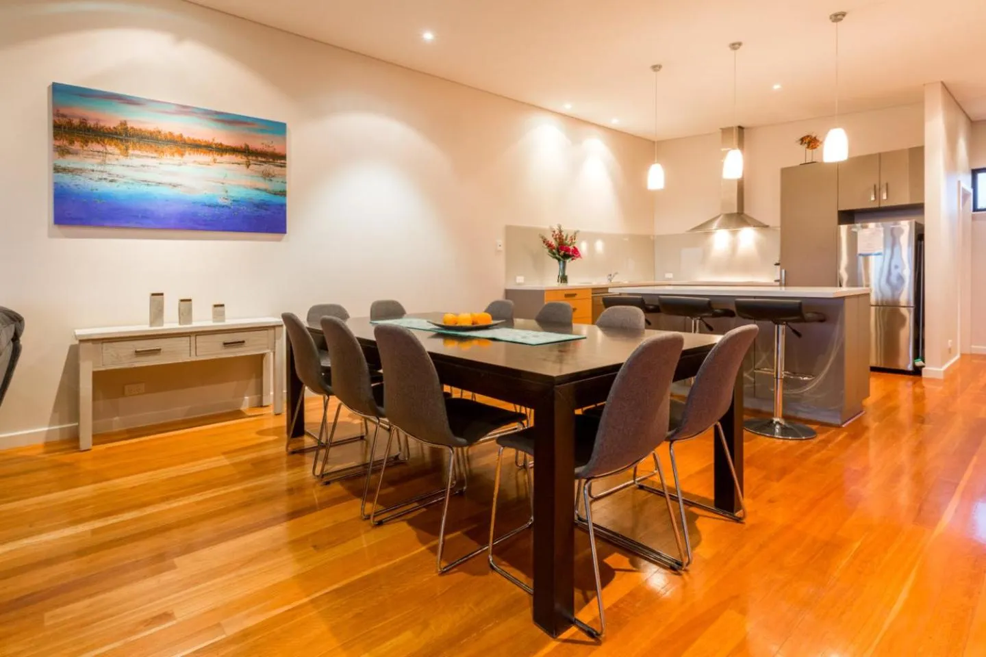 Dining area in Regency Beach Club