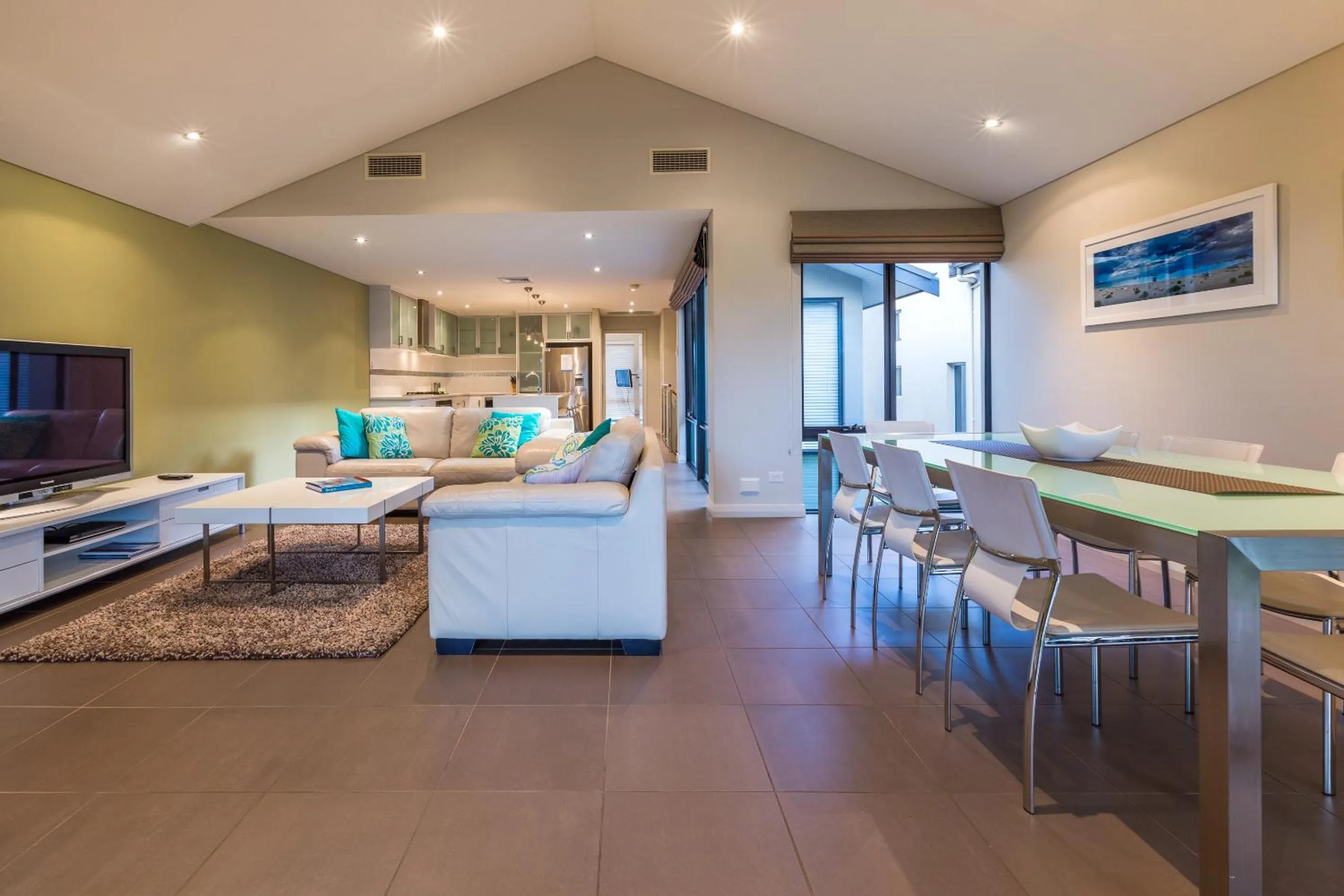 Living room in Regency Beach Club