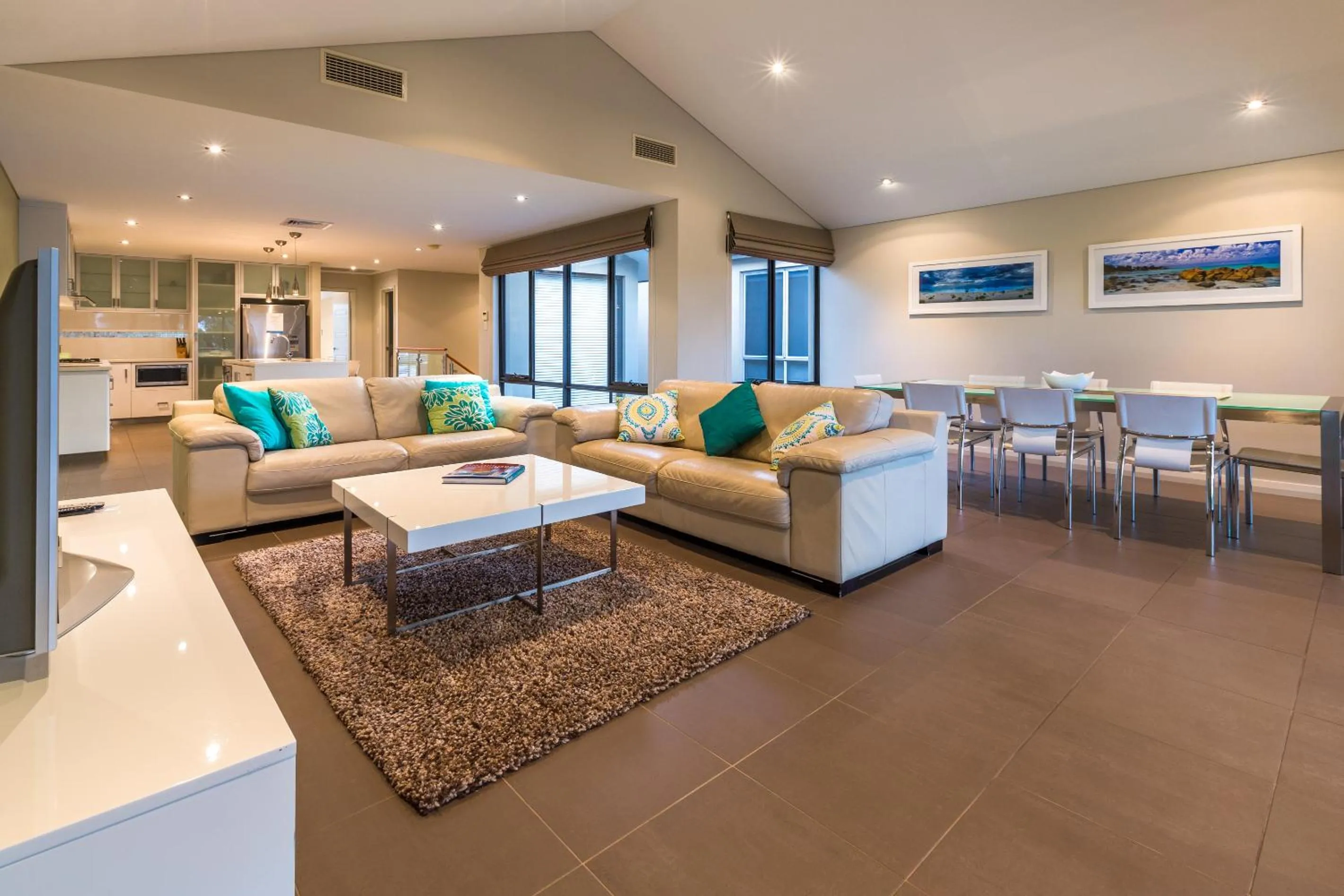 Living room in Regency Beach Club