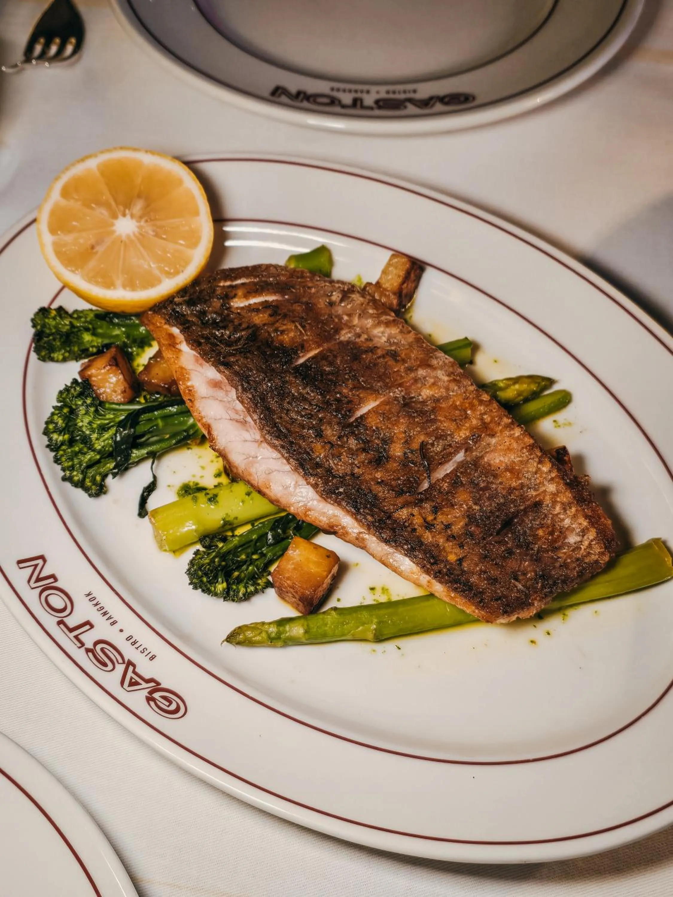 Food close-up in Grand Hyatt Erawan Bangkok