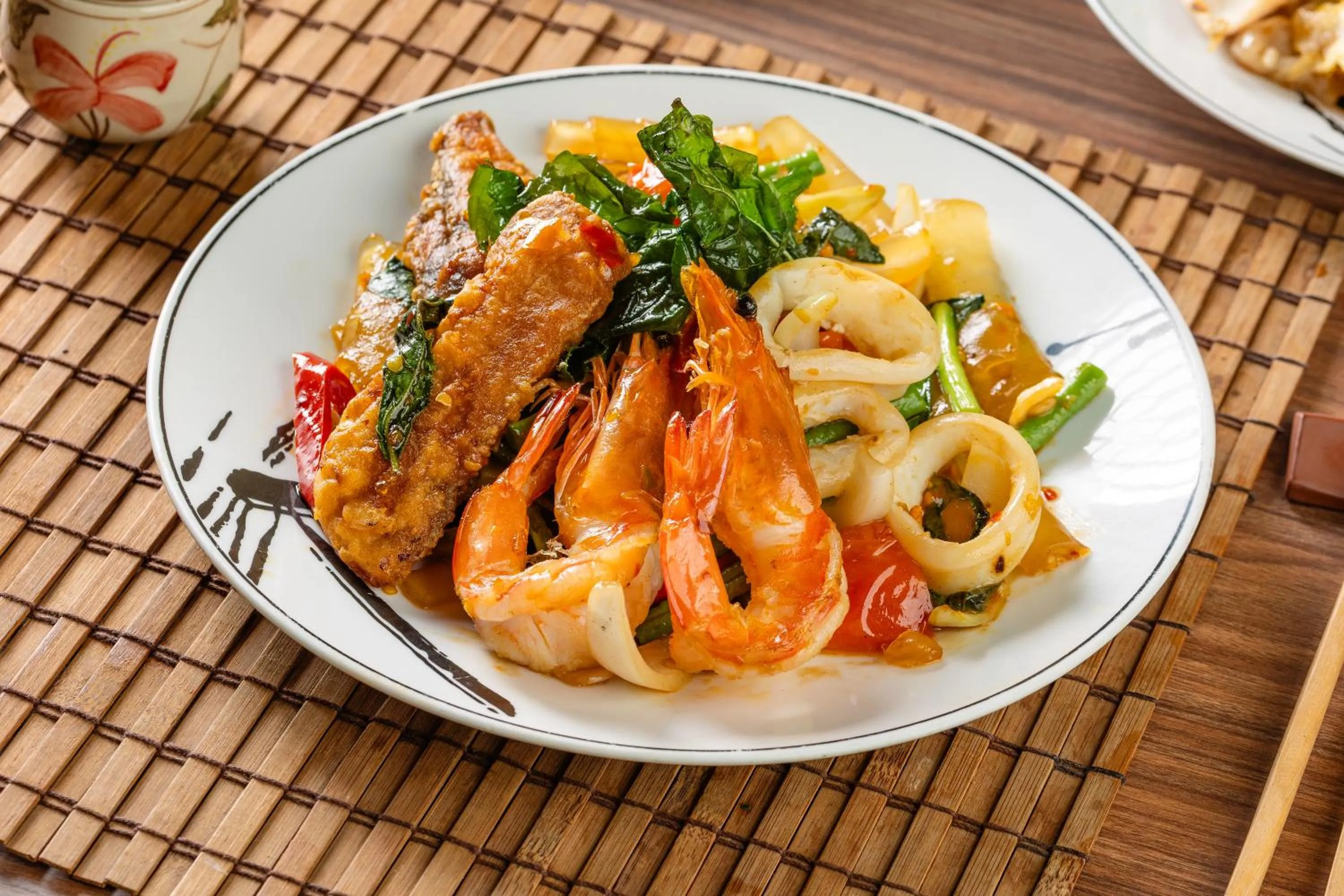 Food close-up in Grand Hyatt Erawan Bangkok