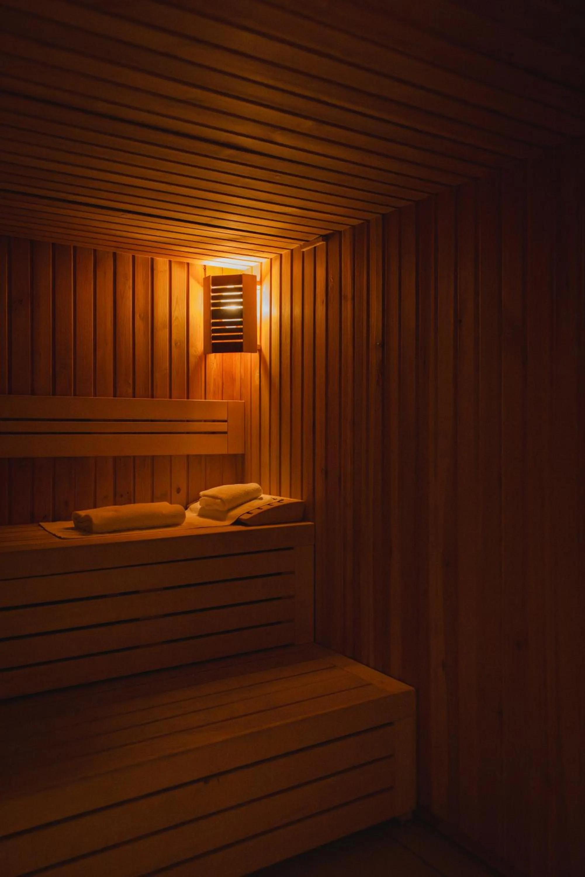 Sauna in Hôtel Belleval