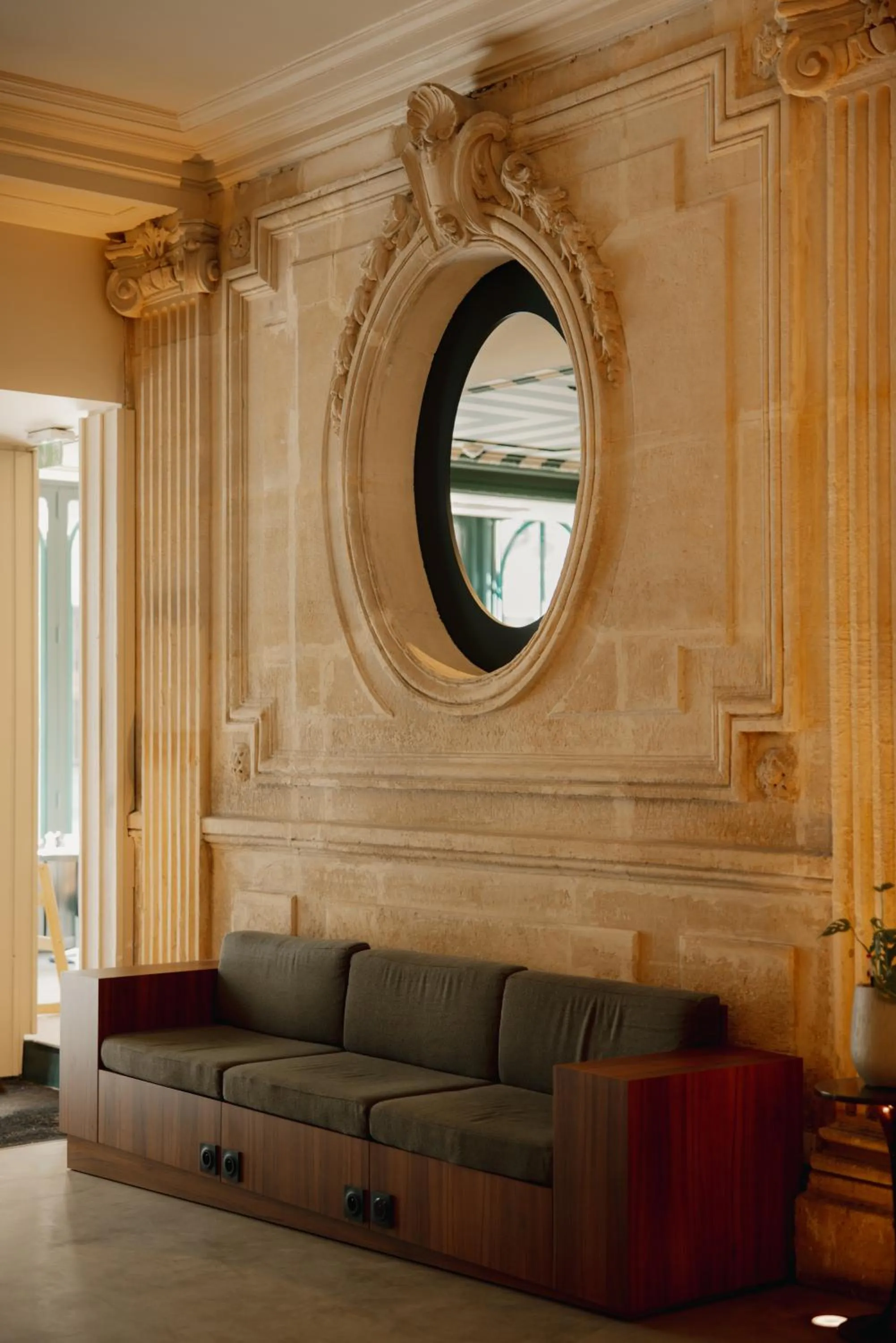 Lobby or reception in Hôtel Belleval