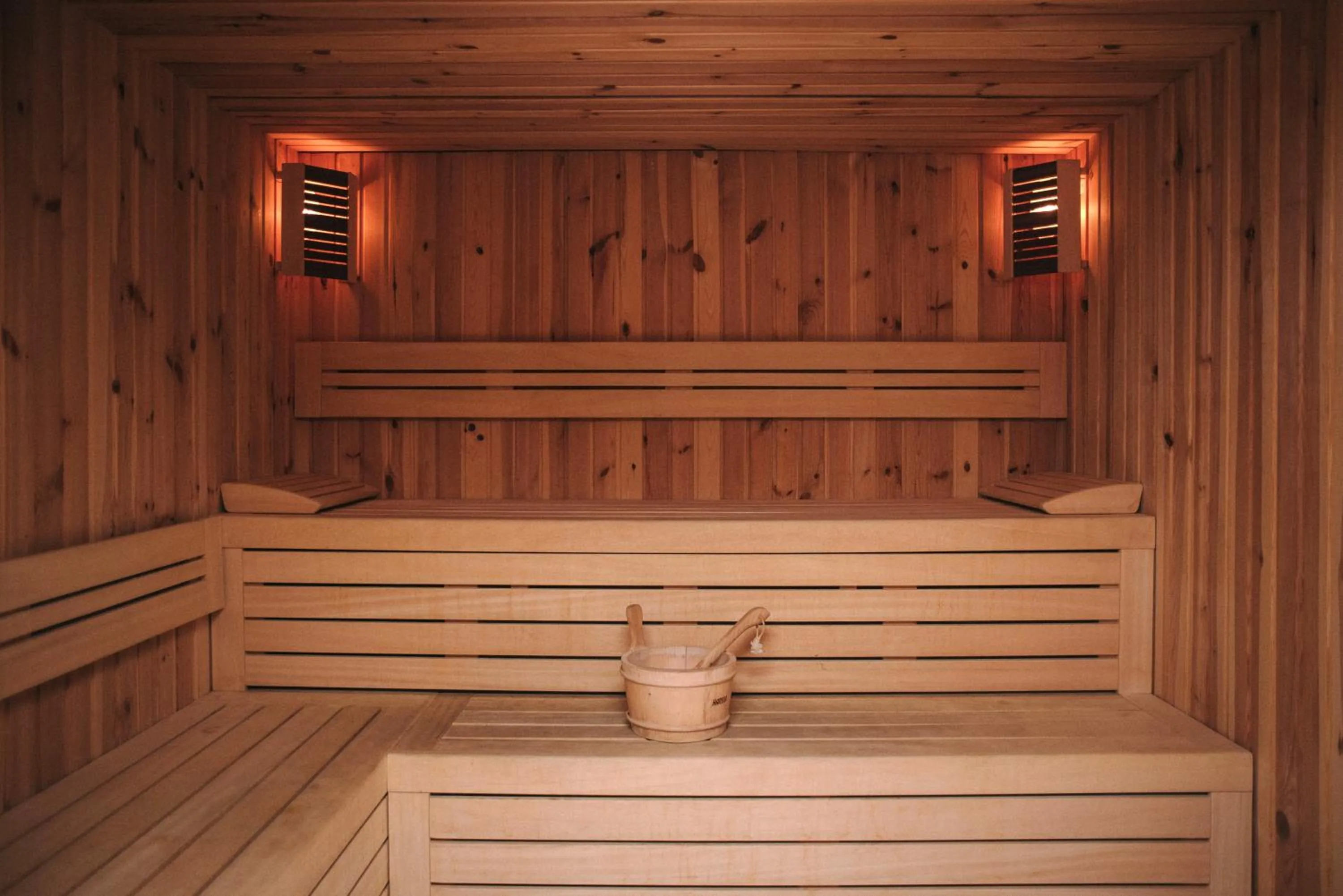 Sauna in Hôtel Belleval