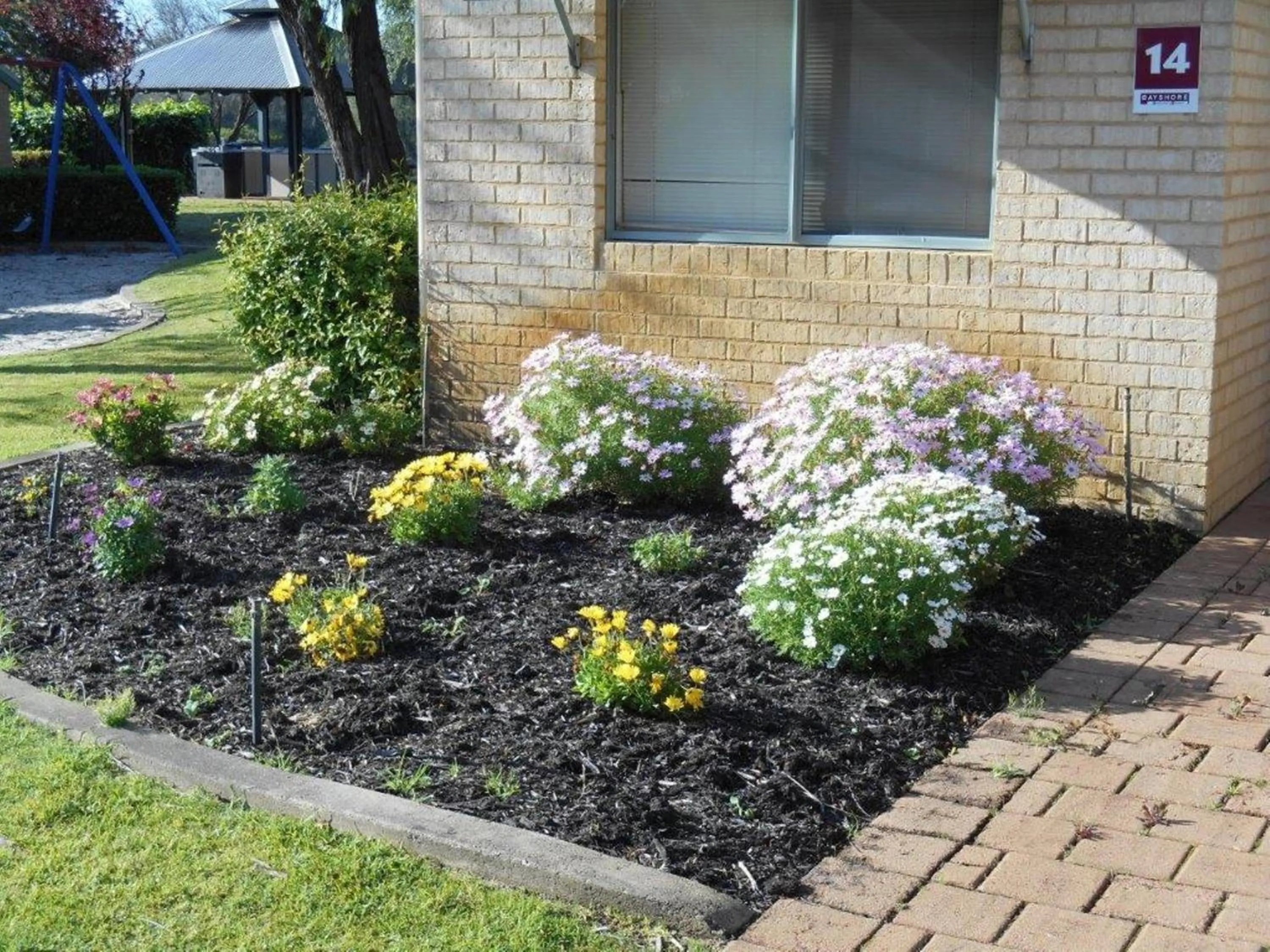 Garden in Bayshore Beachside Resort