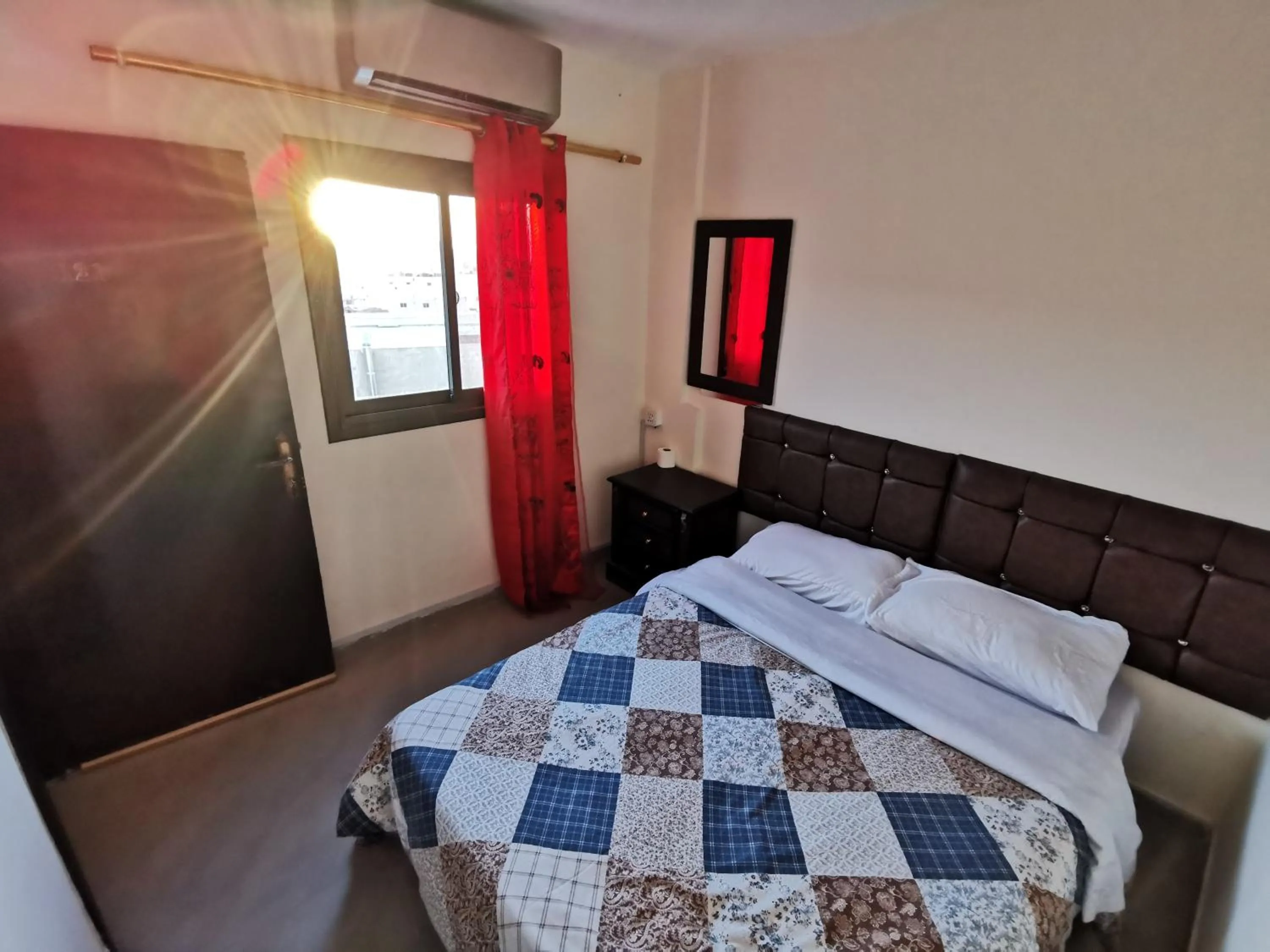 Bed in Petra Gate Hotel