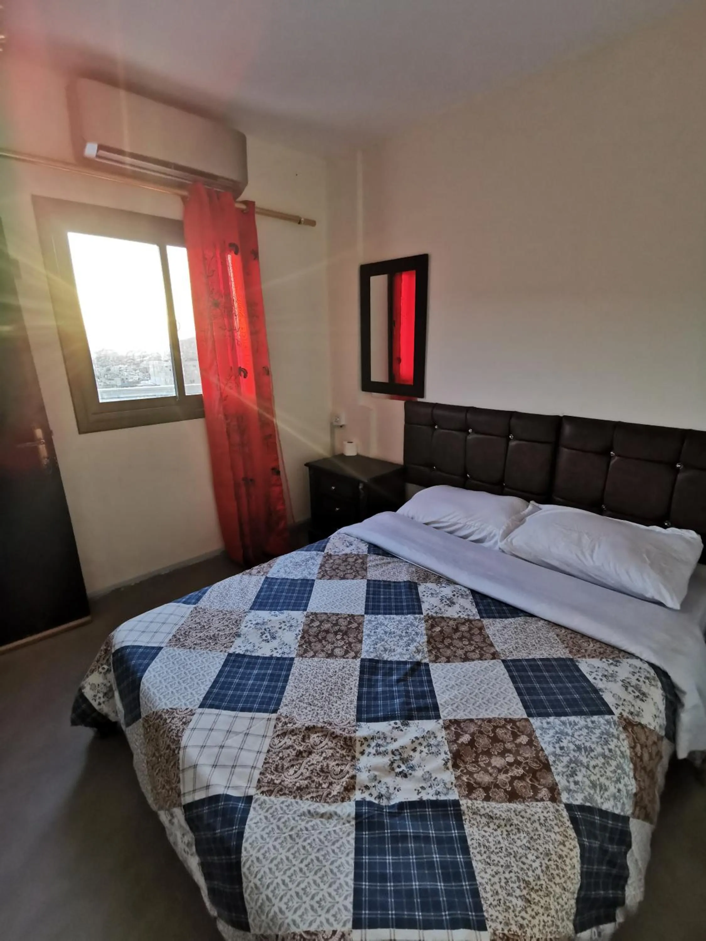 Bed in Petra Gate Hotel