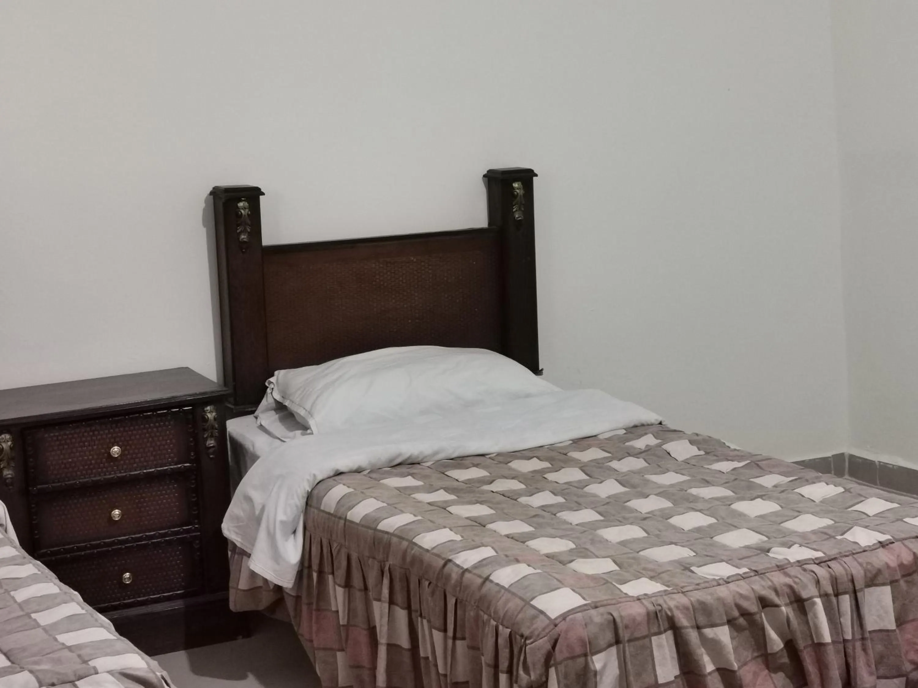 Bed in Petra Gate Hotel