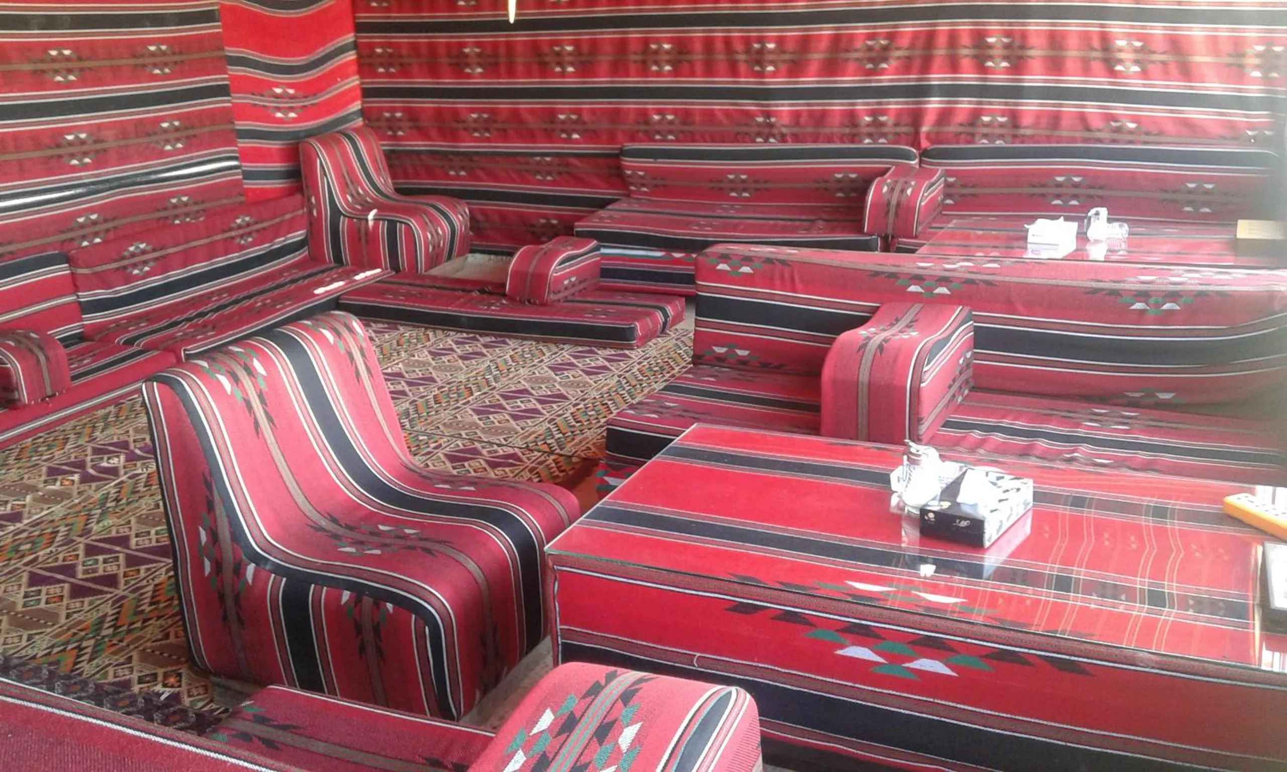 Living room in Petra Gate Hotel