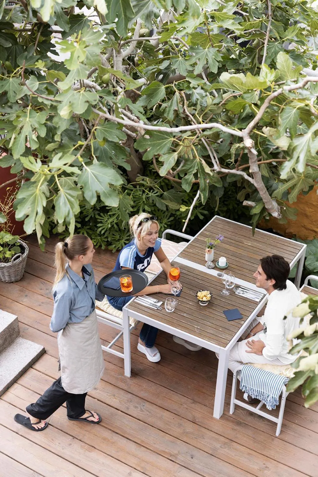 Balcony/Terrace in Grønbechs Hotel