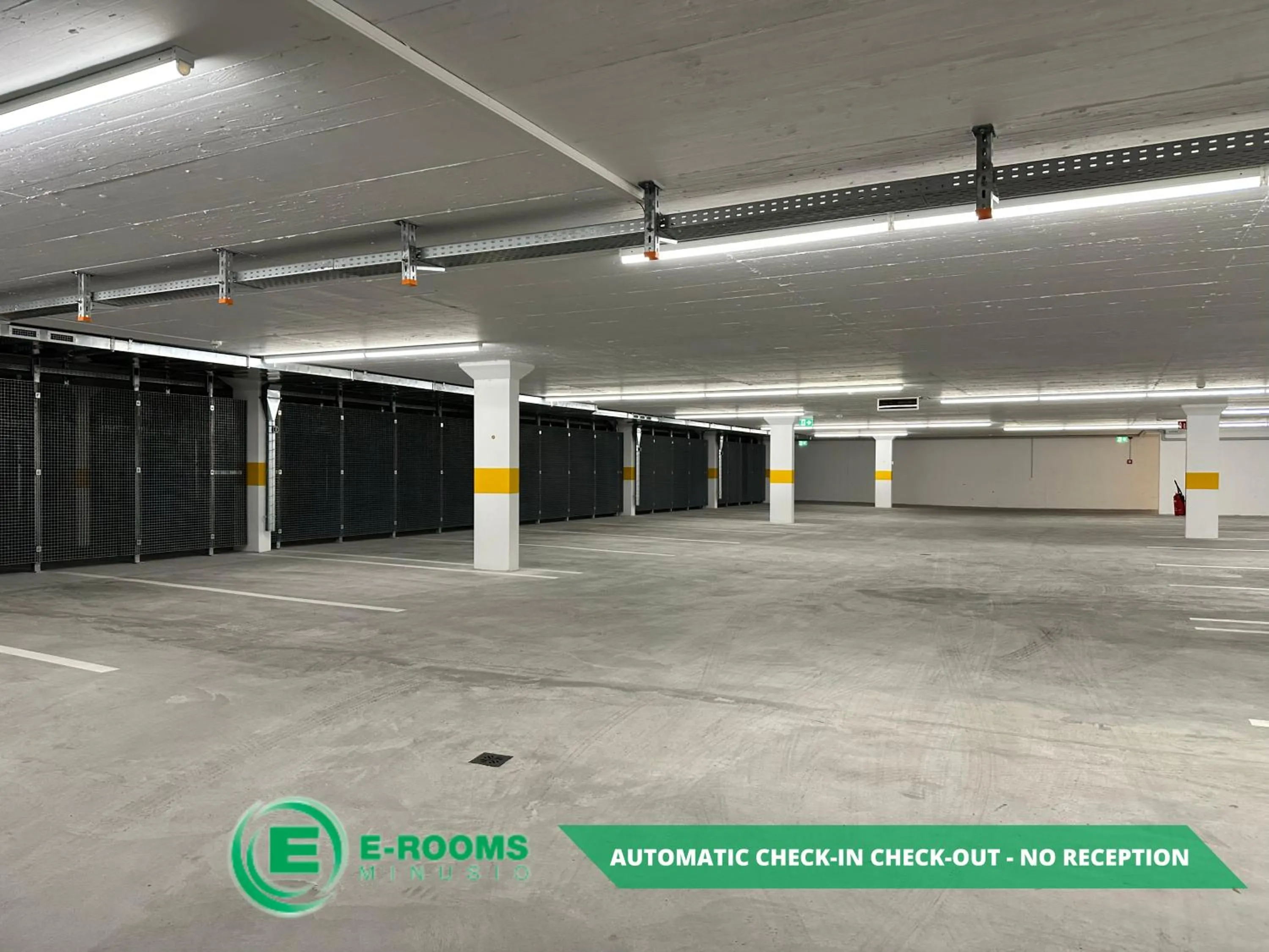 Parking in E-Rooms Minusio