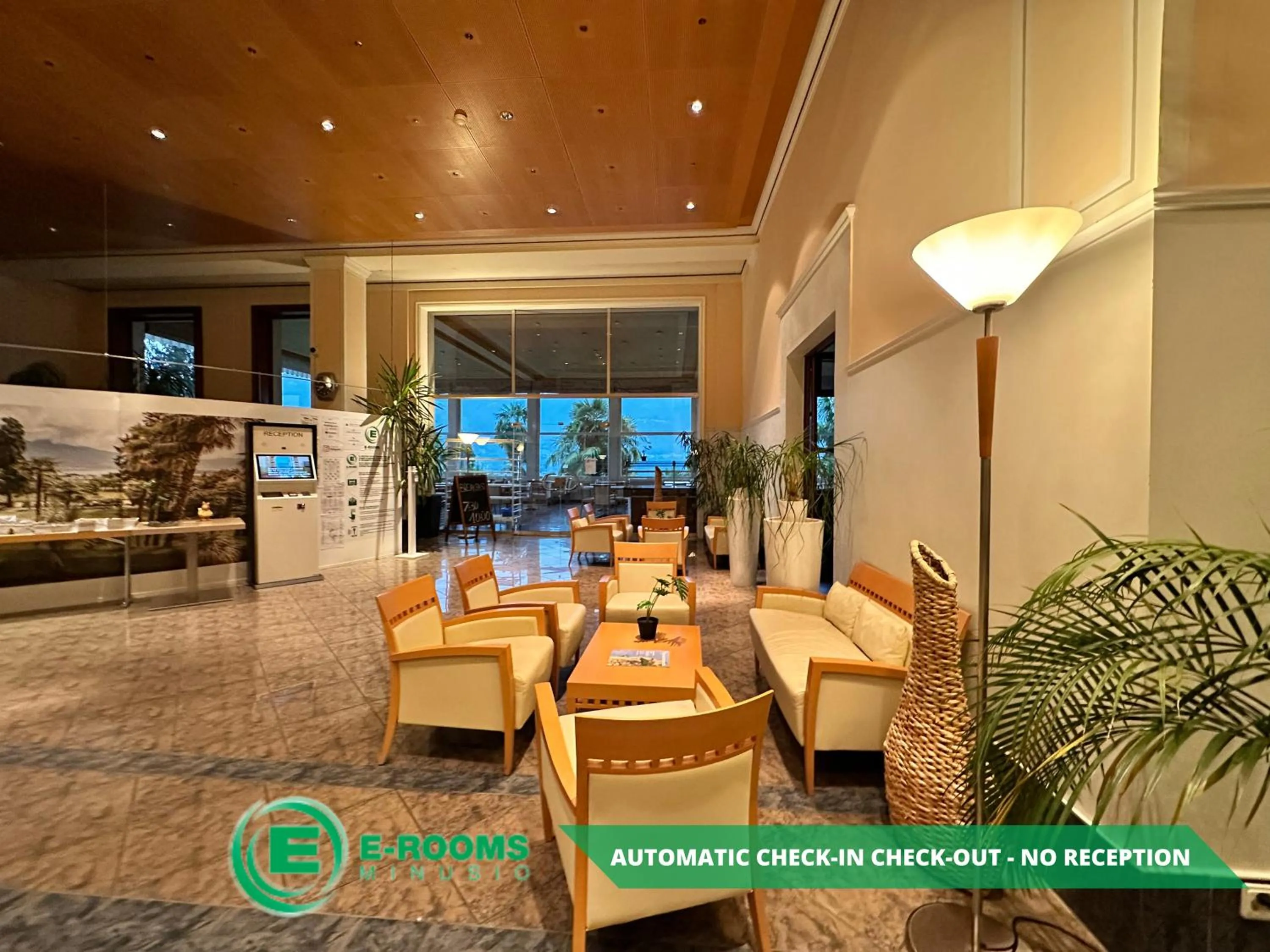 Lobby or reception in E-Rooms Minusio
