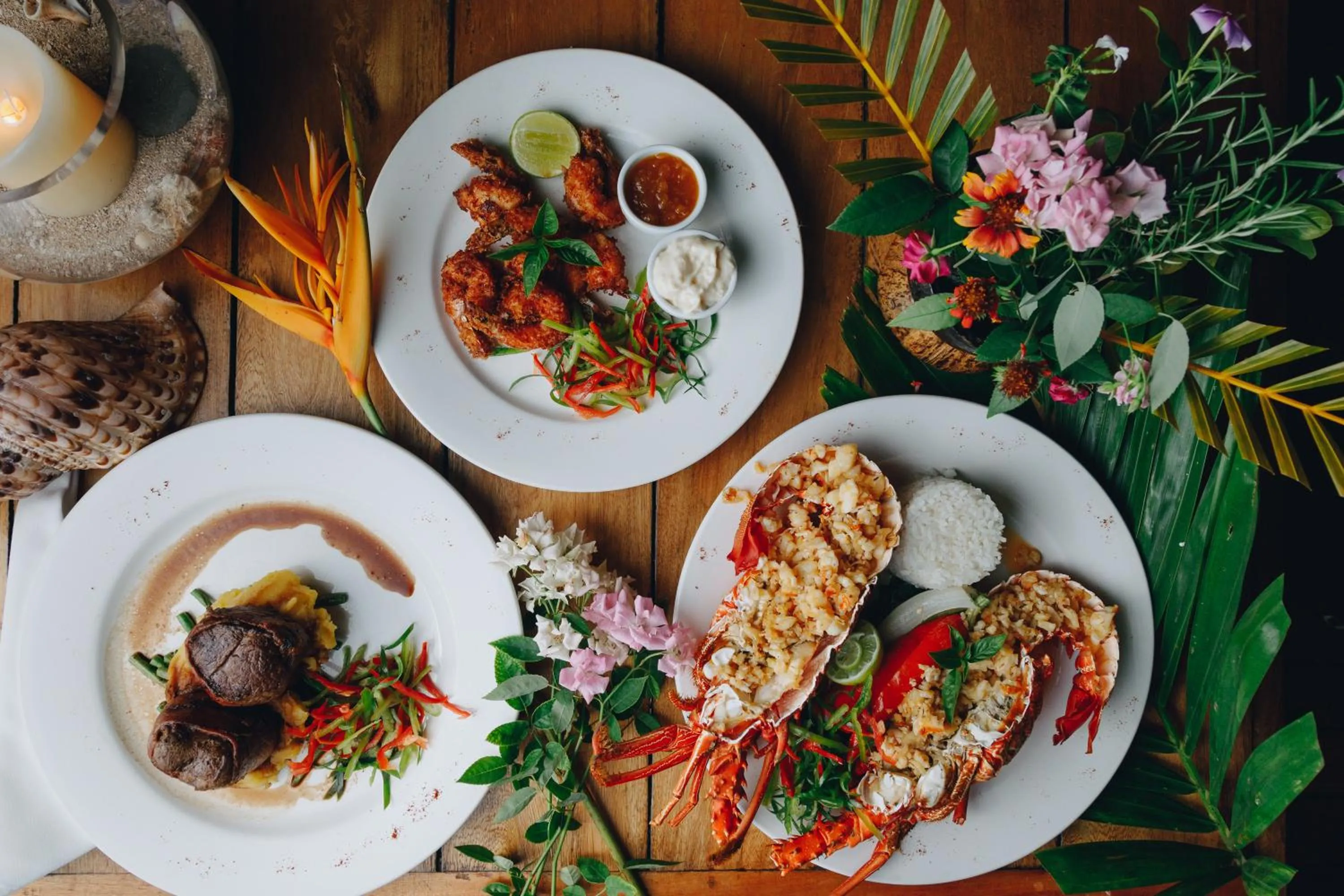 Restaurant/places to eat in White Grass Ocean Resort & Spa