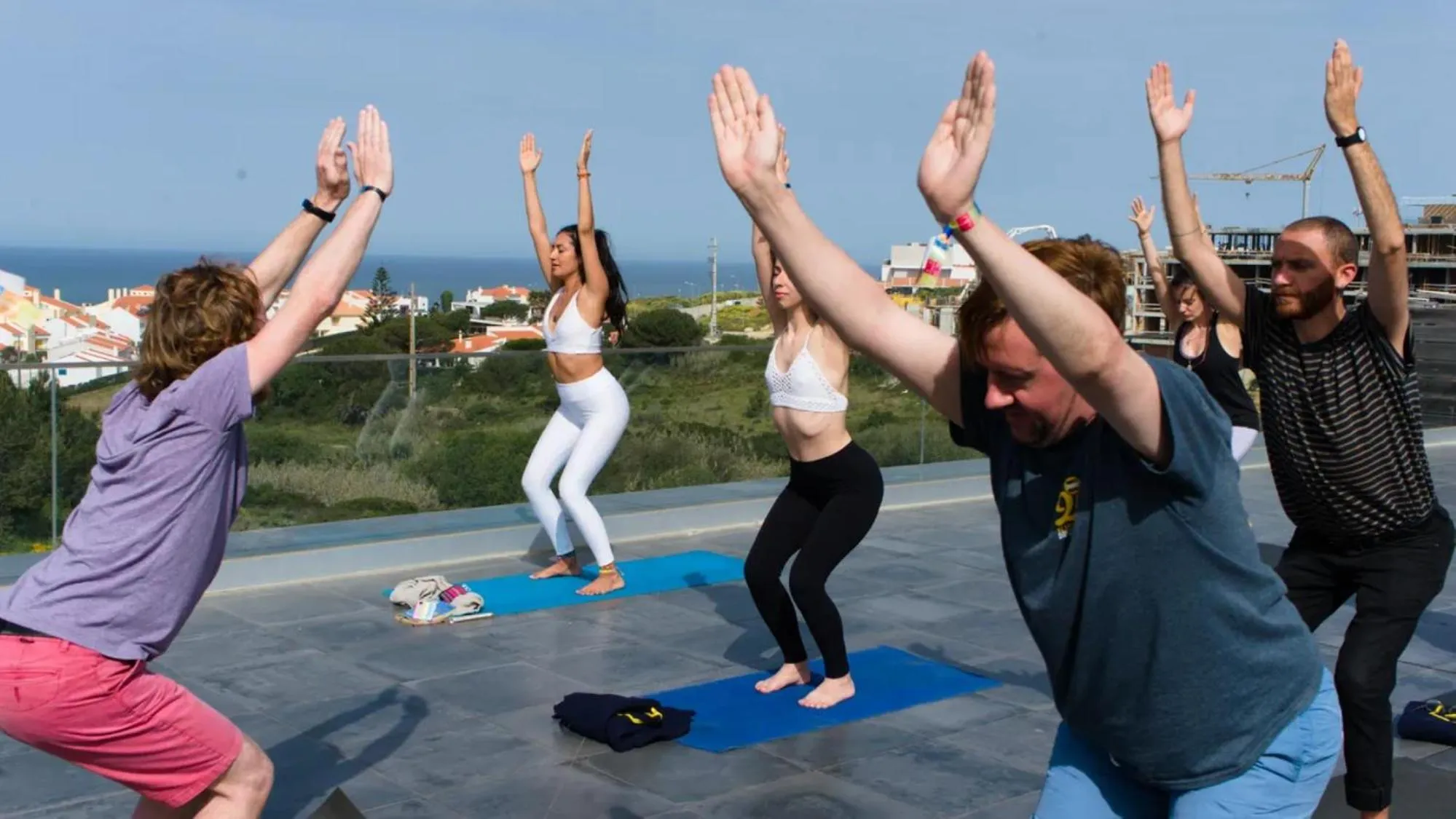 People in WOT Ericeira Surf Social