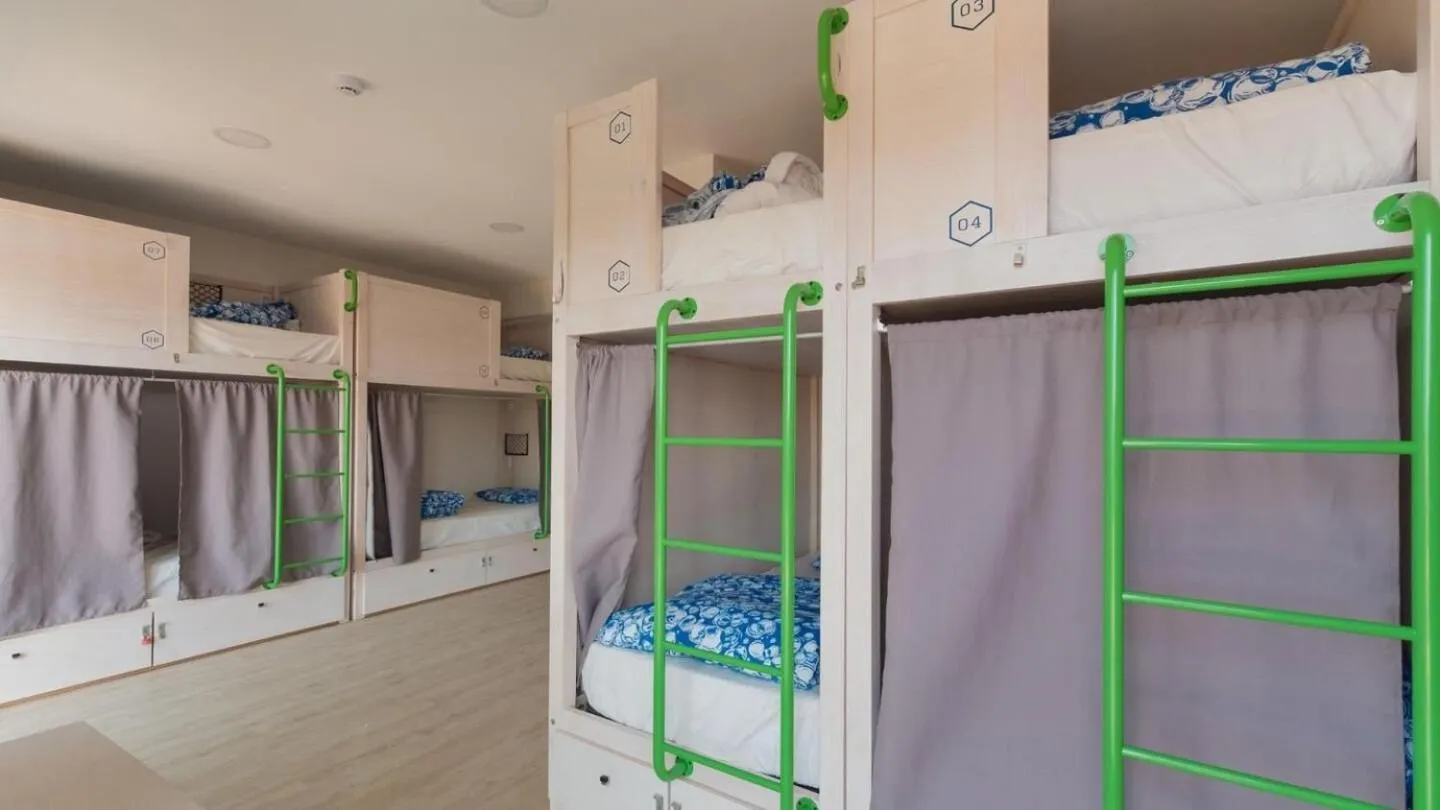 Bed in WOT Ericeira Surf Social