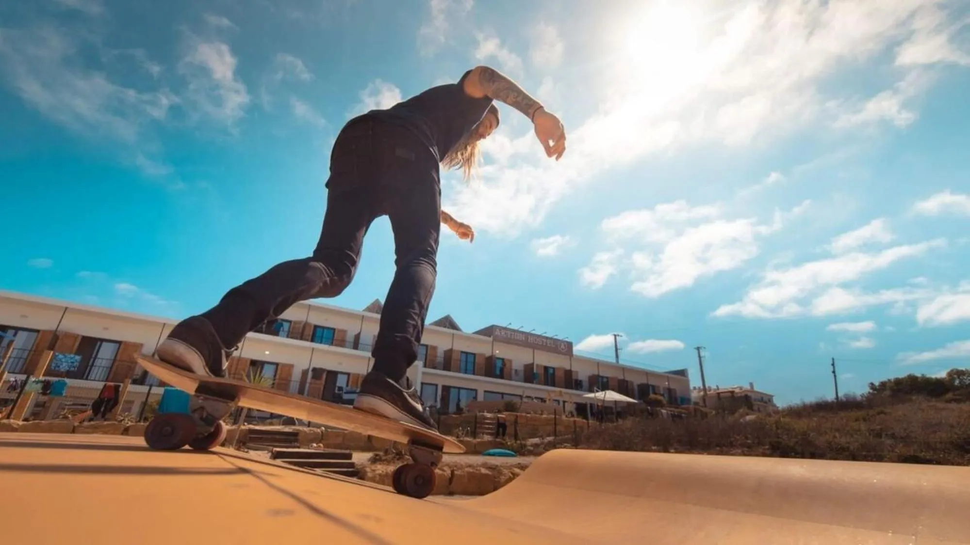 group of guests in WOT Ericeira Surf Social