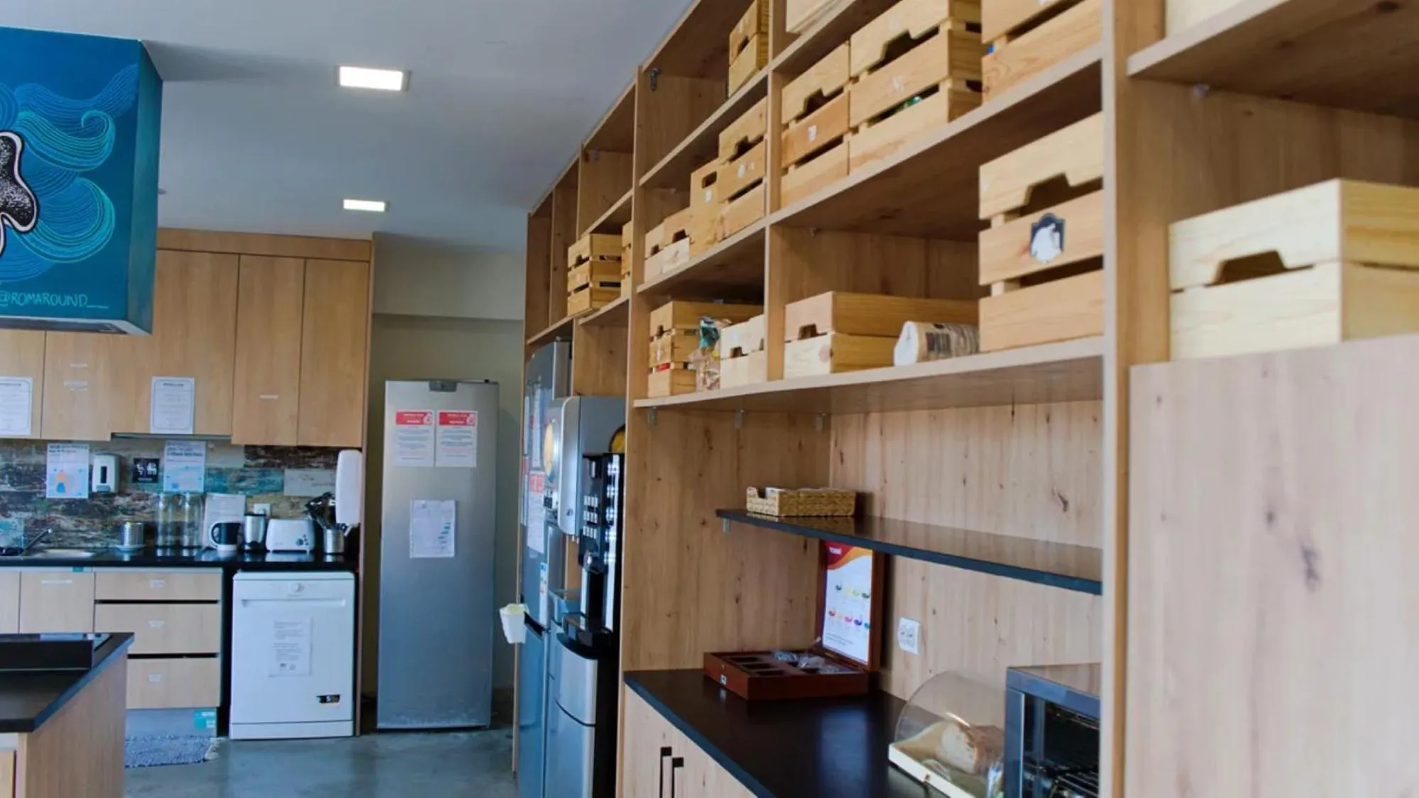 Kitchen or kitchenette in WOT Ericeira Surf Social