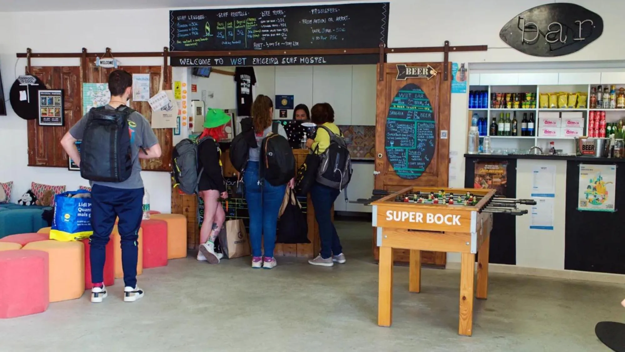 People in WOT Ericeira Surf Social