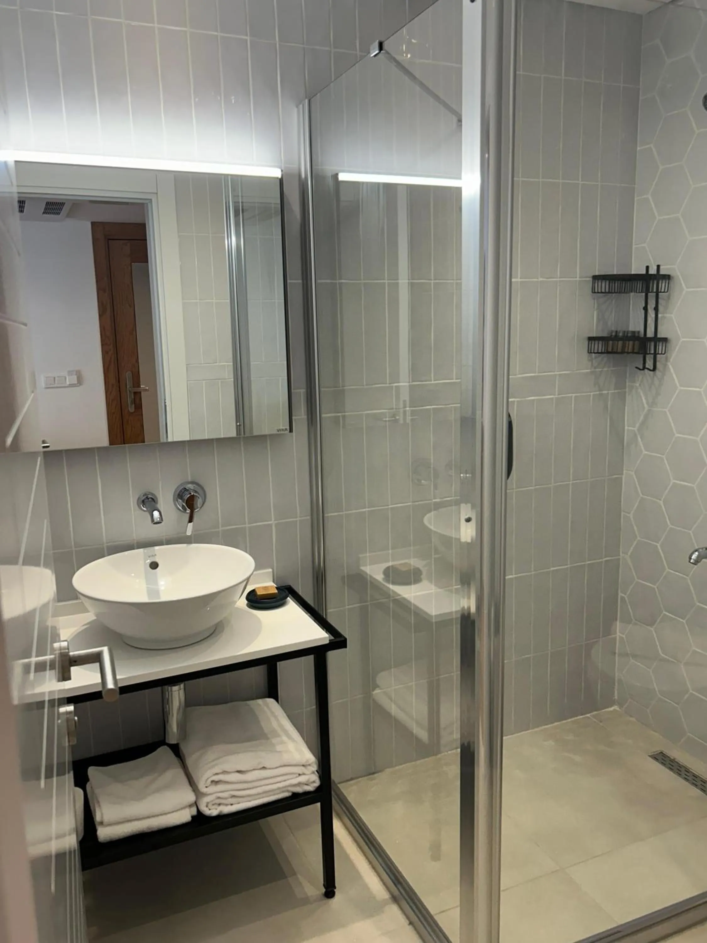Shower in Olea Nova Hotel