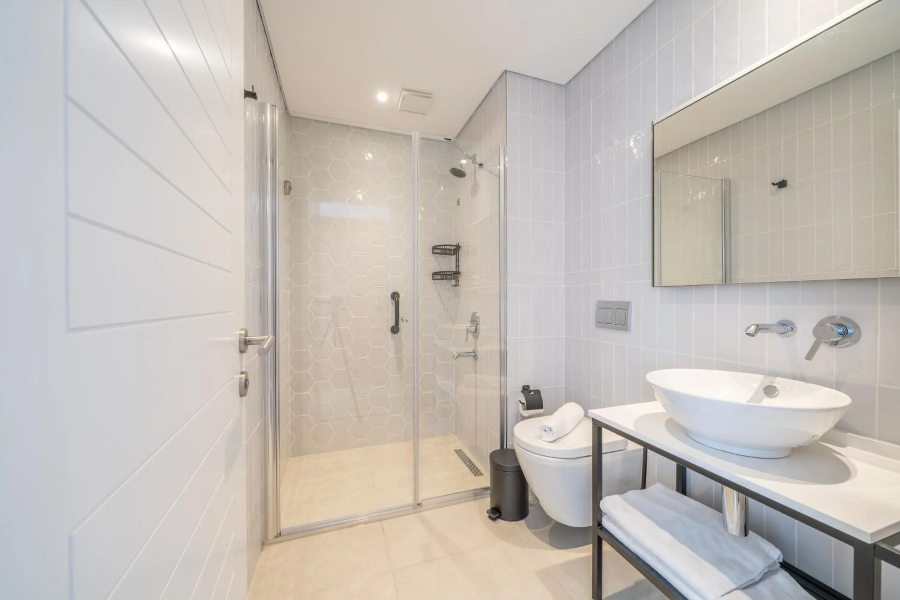 Shower in Olea Nova Hotel