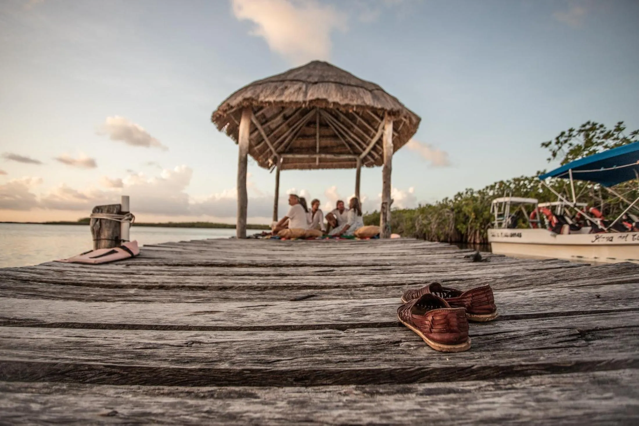 Natural landscape in Casa Maya Kaan