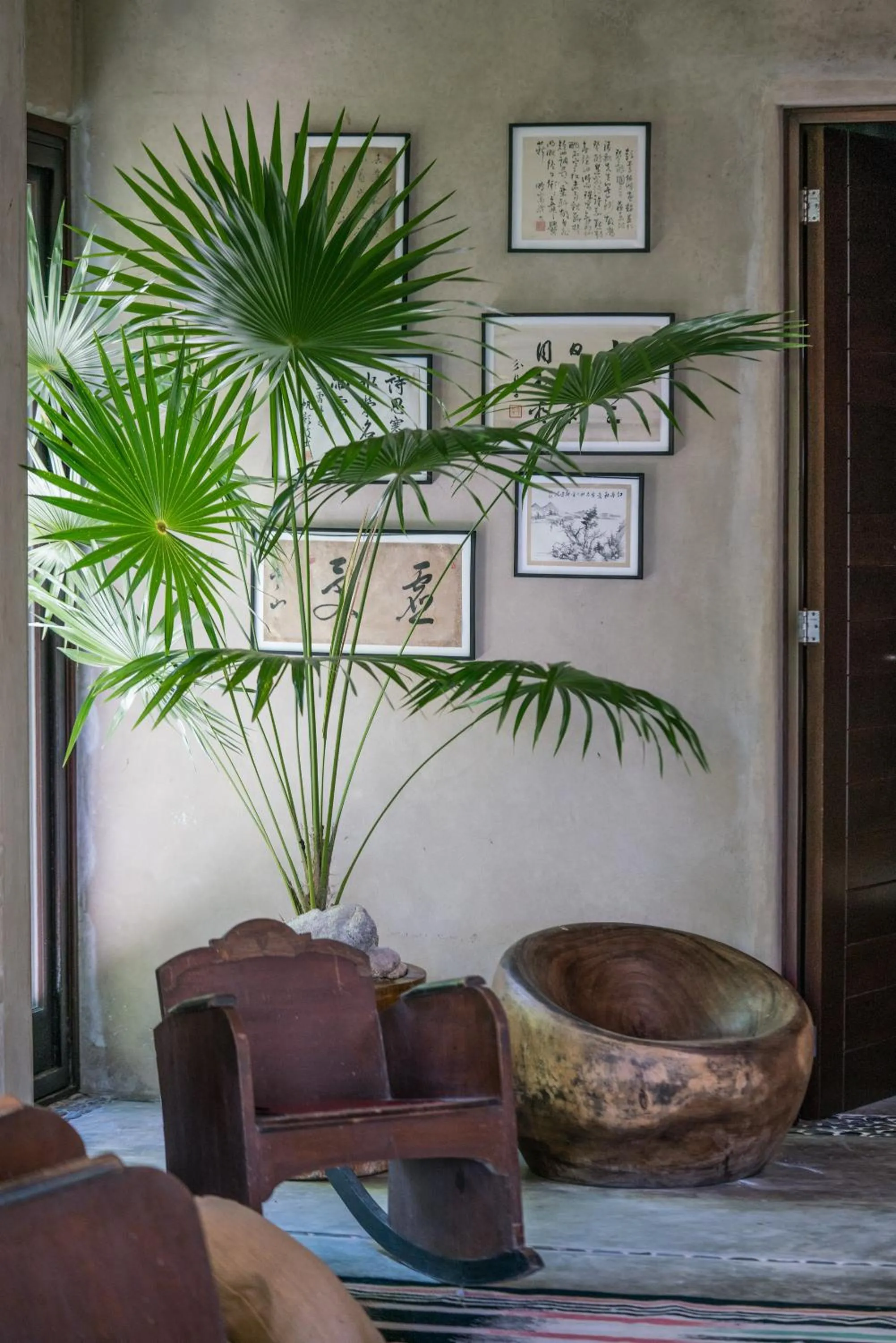 Decorative detail in Casa Maya Kaan