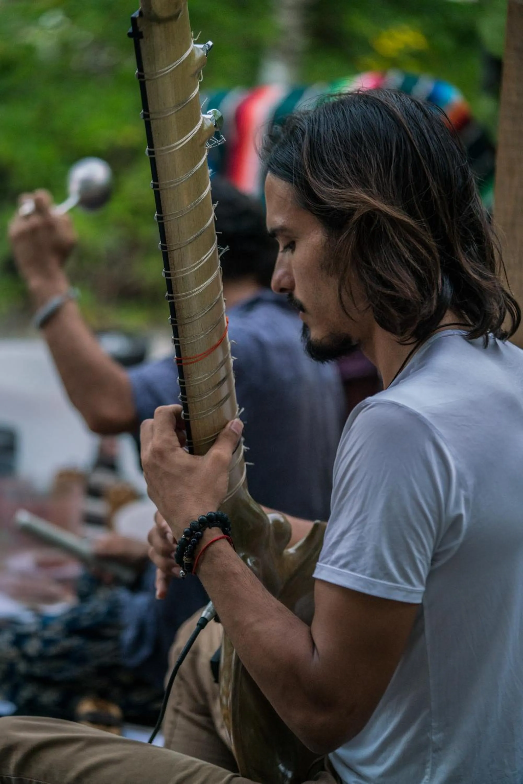 Evening entertainment in Casa Maya Kaan