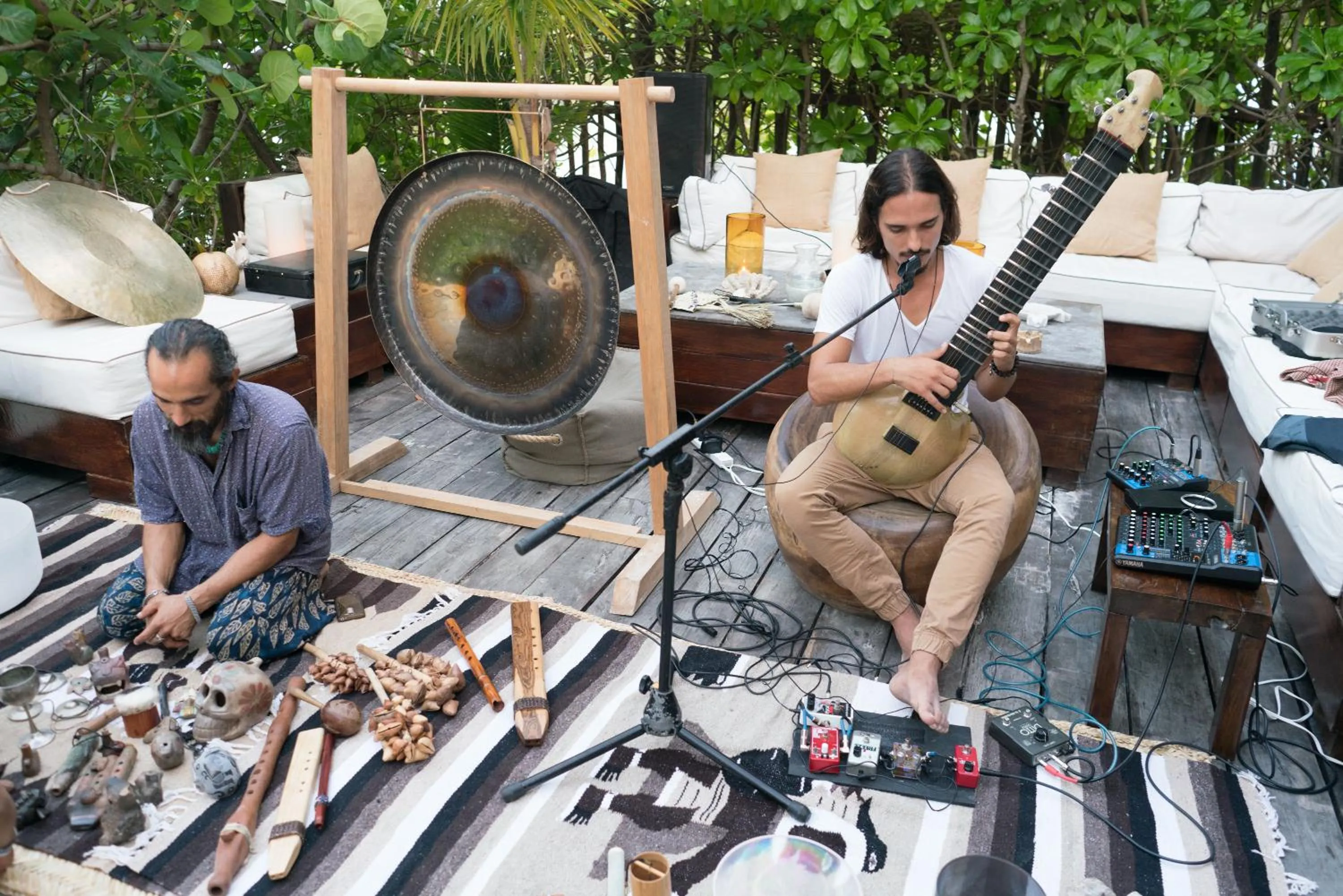 Entertainment in Casa Maya Kaan
