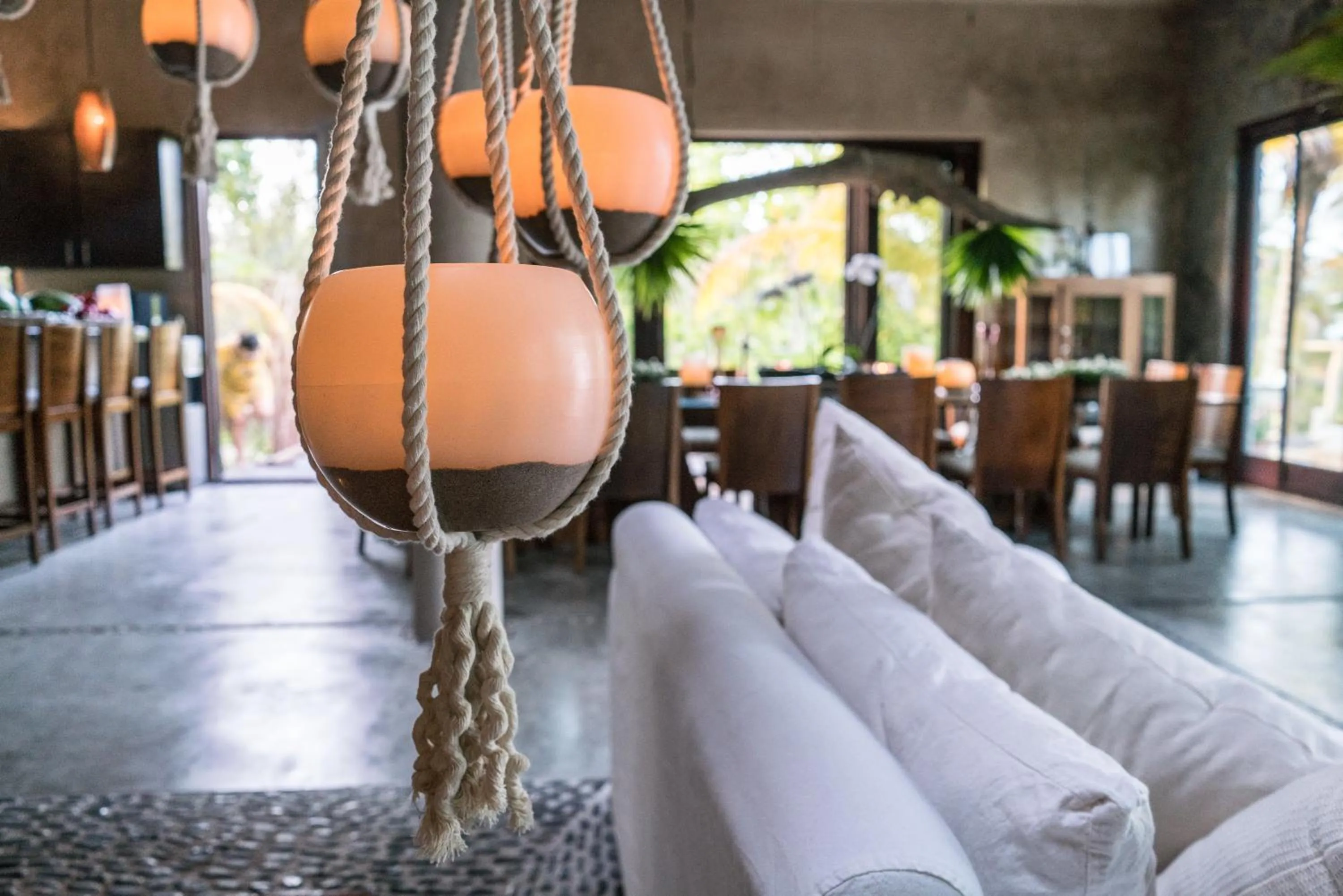 Lounge or bar in Casa Maya Kaan