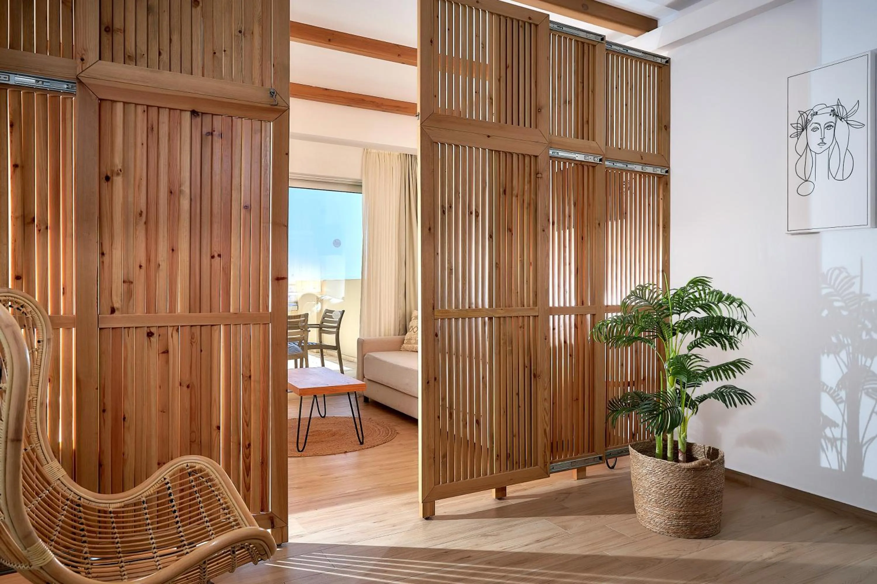 Bedroom in Blue Marine Resort and Spa Hotel