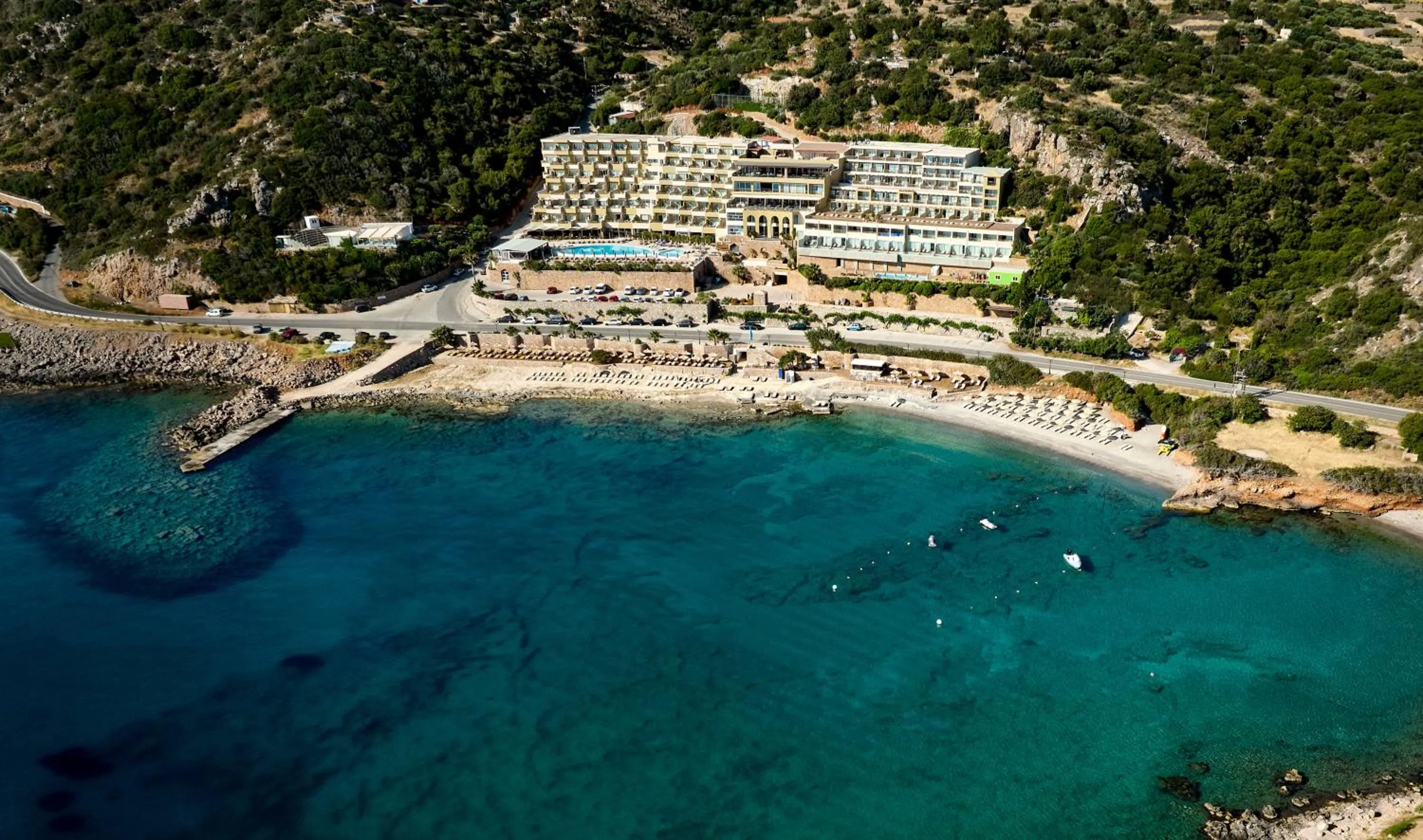 Property building in Blue Marine Resort and Spa Hotel