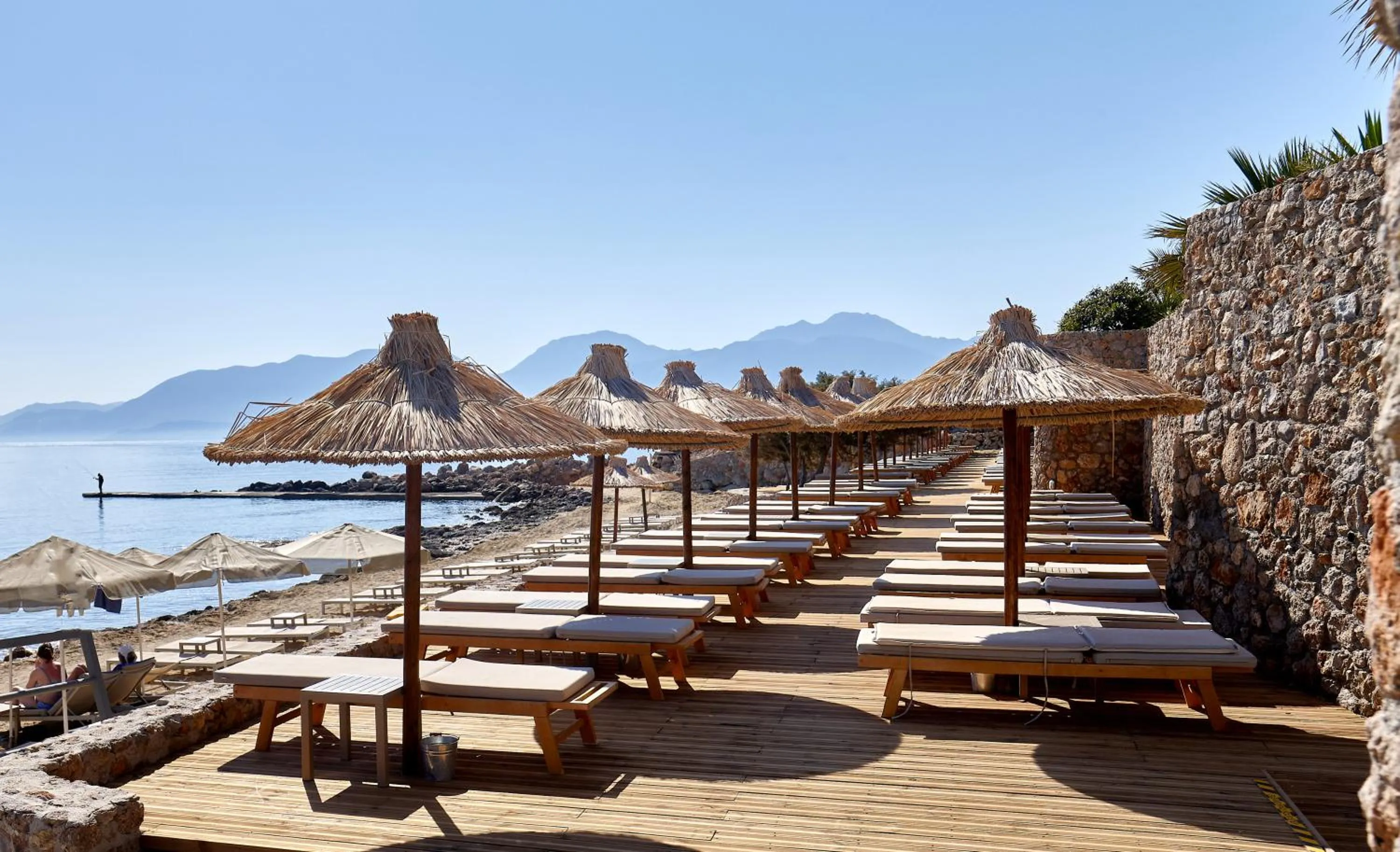 Beach in Blue Marine Resort and Spa Hotel