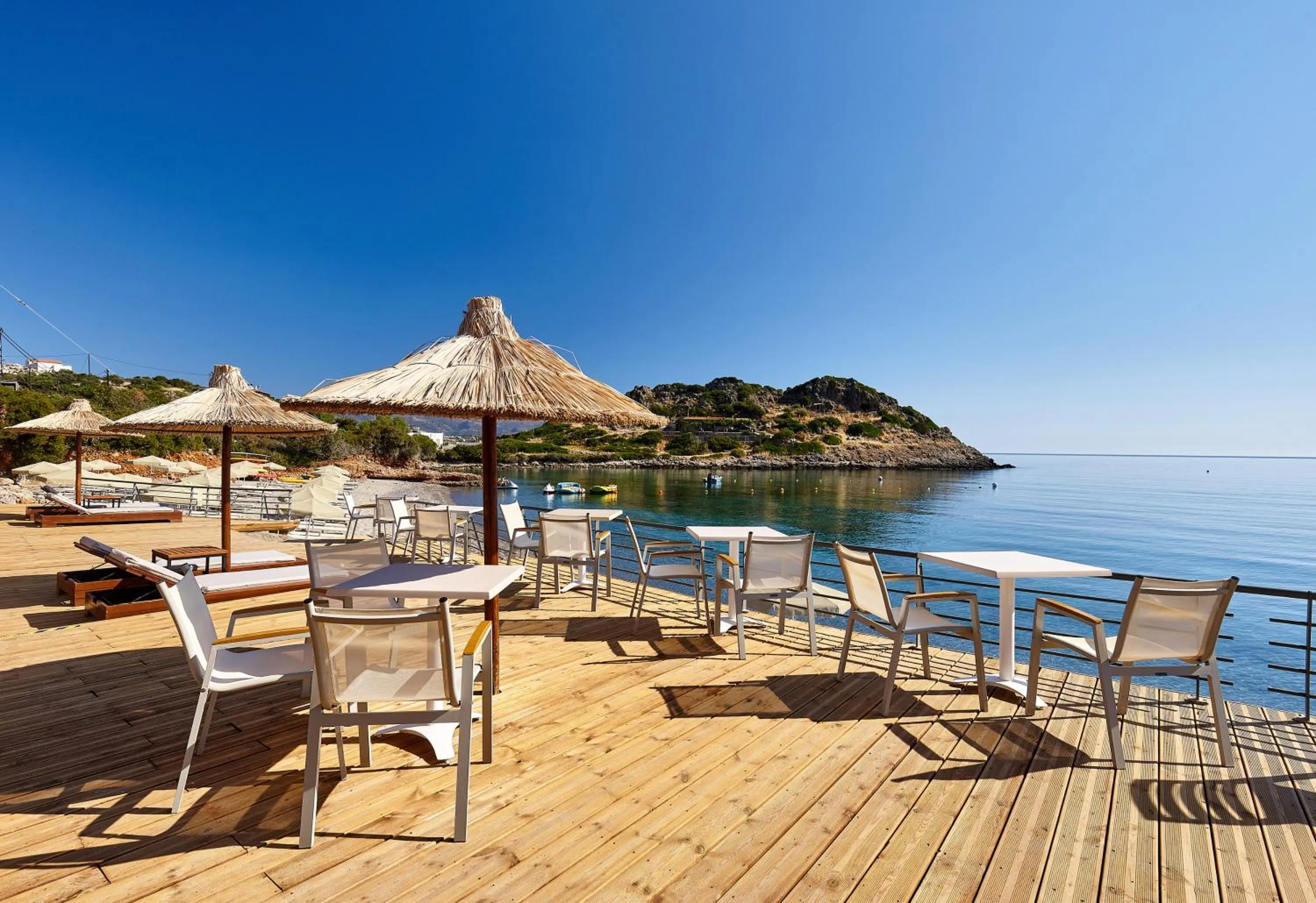 Beach in Blue Marine Resort and Spa Hotel