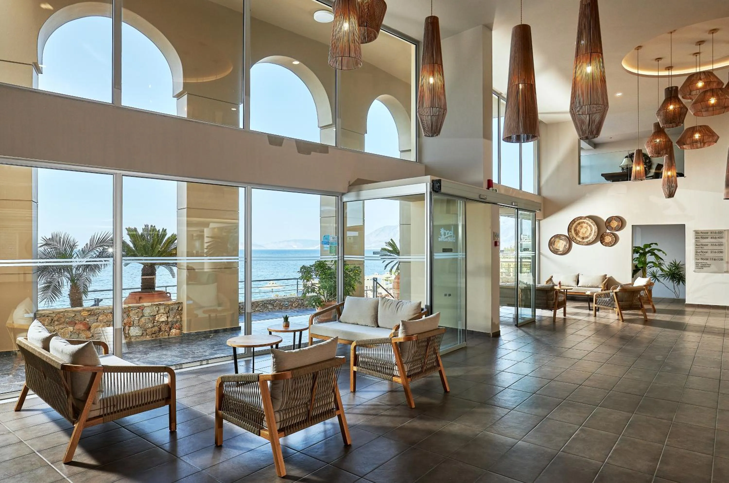 Living room in Blue Marine Resort and Spa Hotel