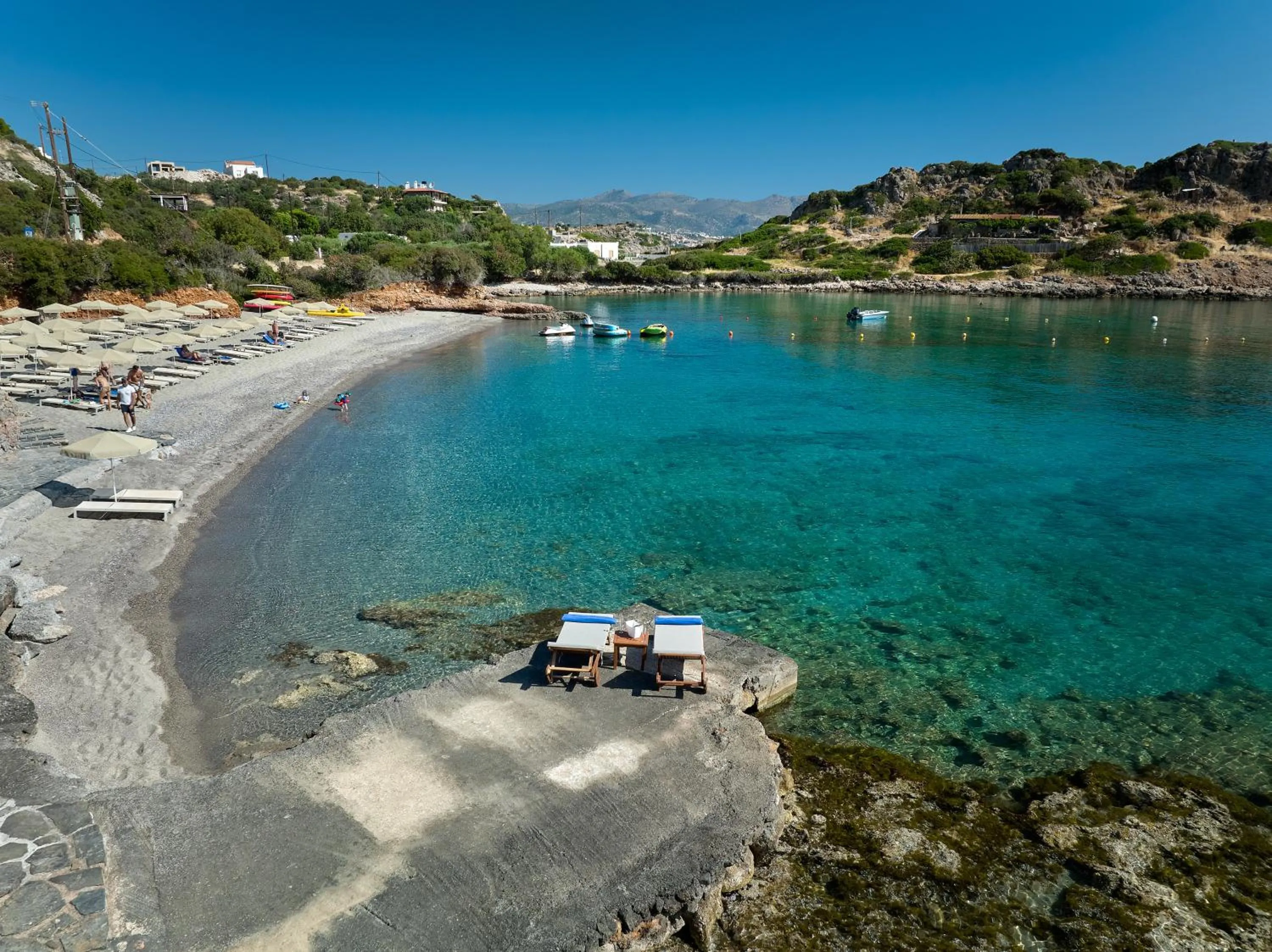 Beach in Blue Marine Resort and Spa Hotel