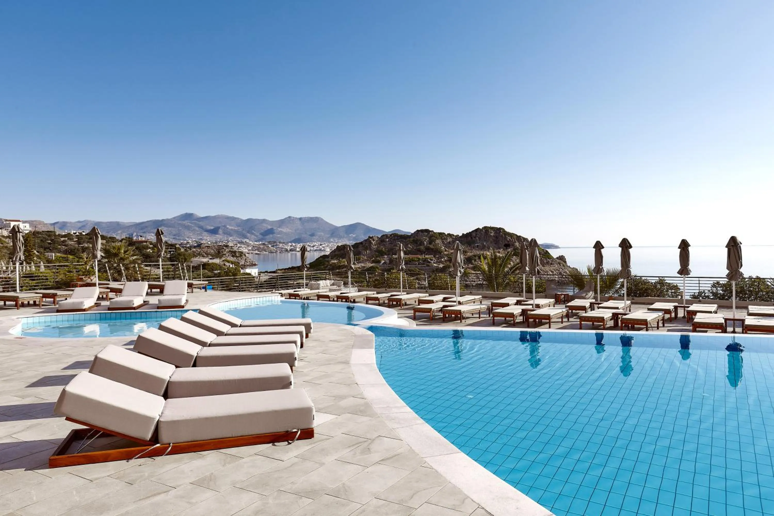 Swimming pool in Blue Marine Resort and Spa Hotel