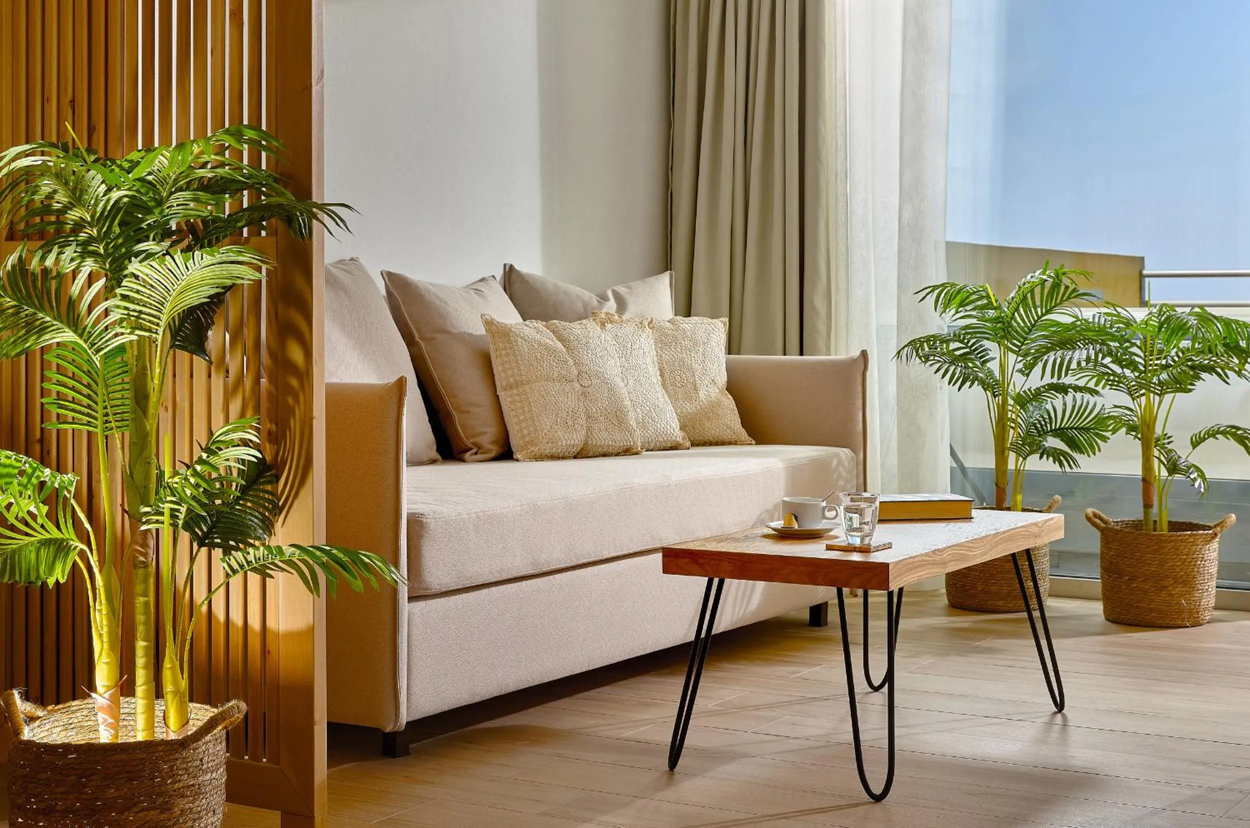 Living room in Blue Marine Resort and Spa Hotel