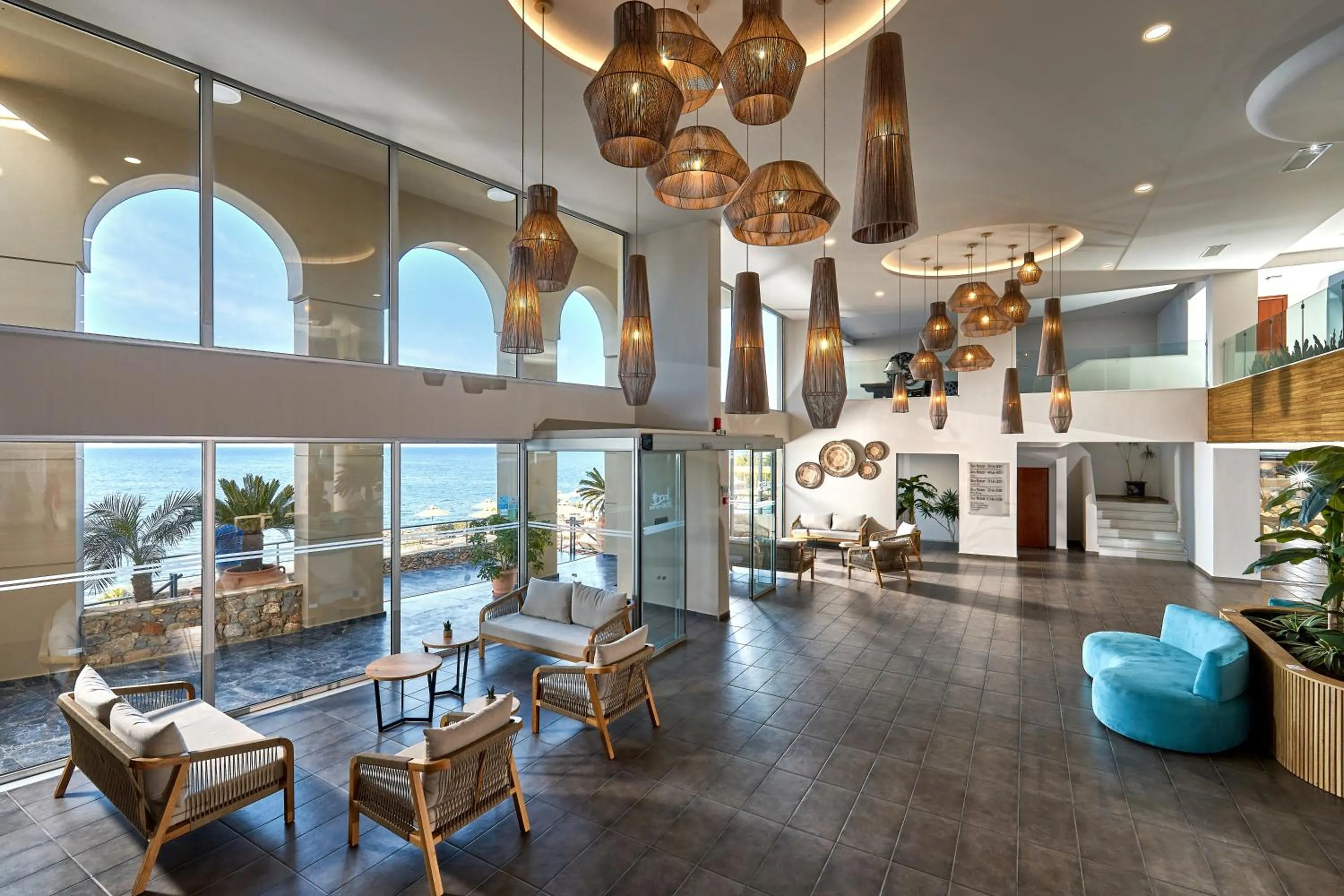 Living room in Blue Marine Resort and Spa Hotel