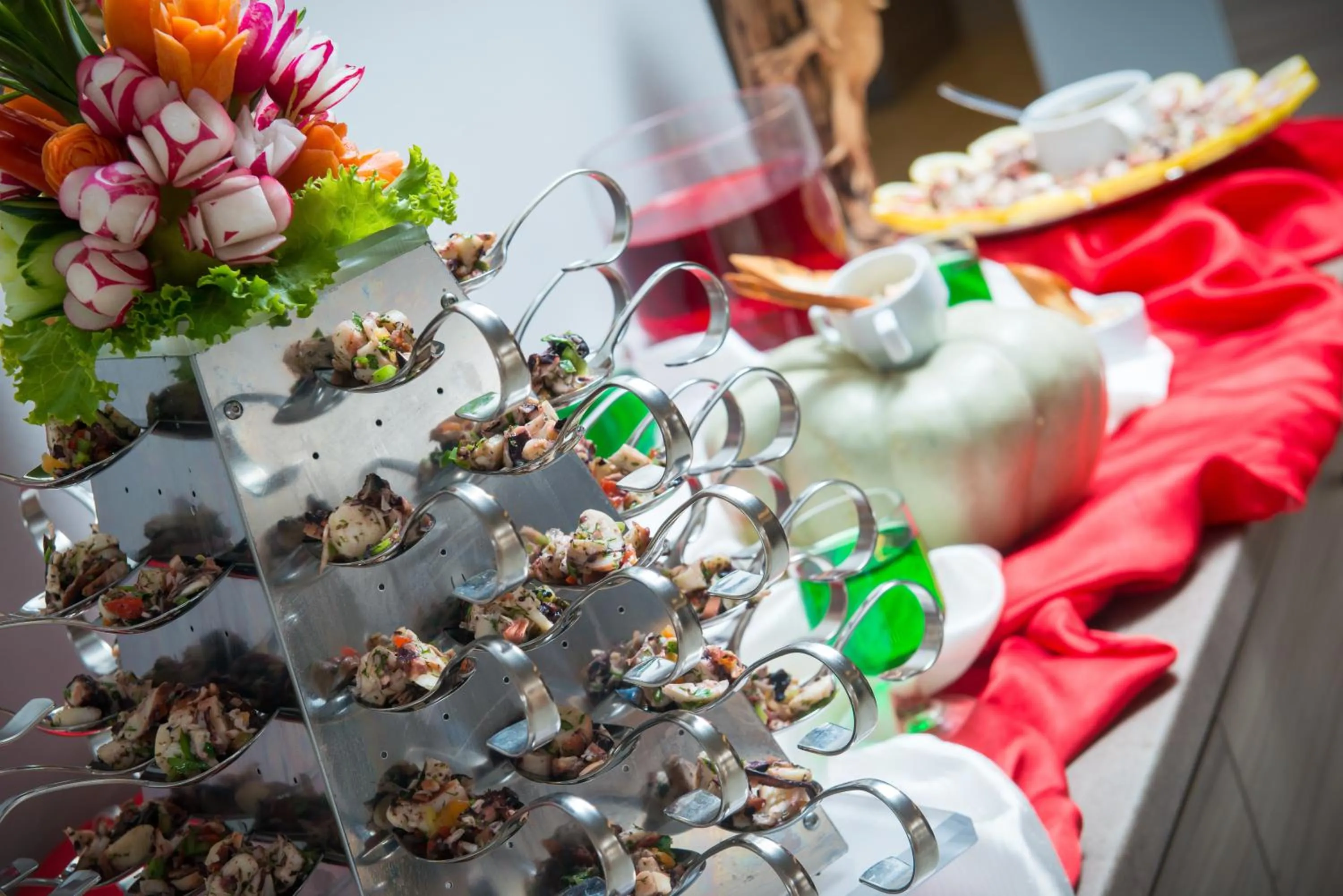 Food and drinks in Blue Marine Resort and Spa Hotel