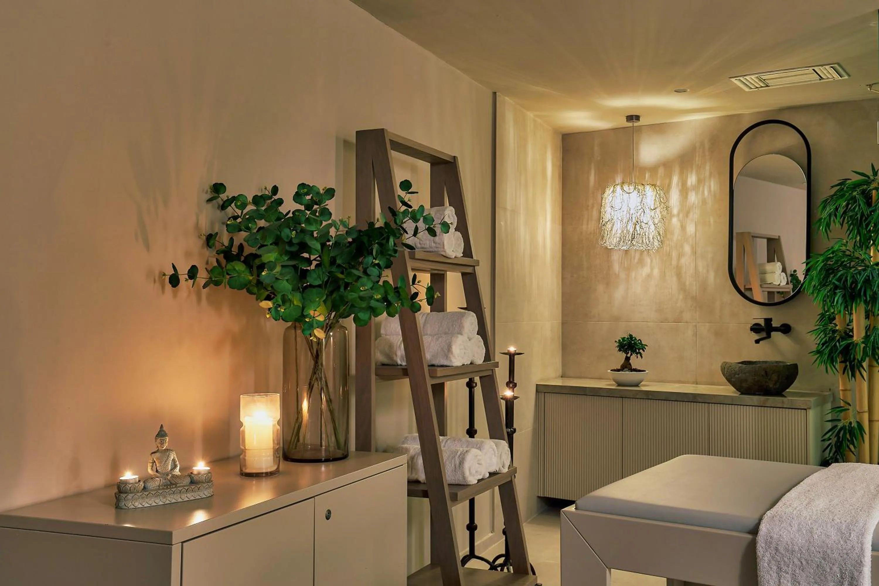 Spa and wellness centre/facilities, Bed in Blue Marine Resort and Spa Hotel